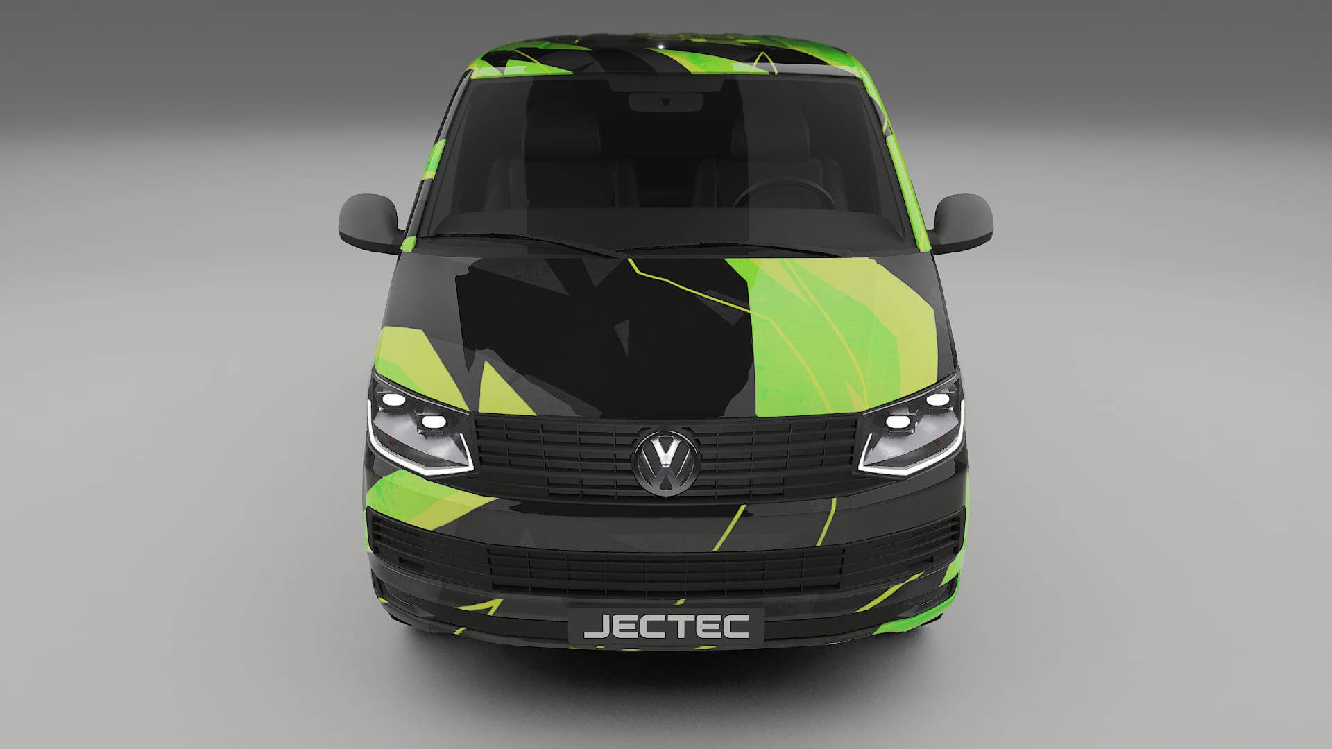 VW Transporter T6 Multivan NINJA TURTLES – Tervezett Wrap PPF készlet nyomtatható poliuretán fóliából