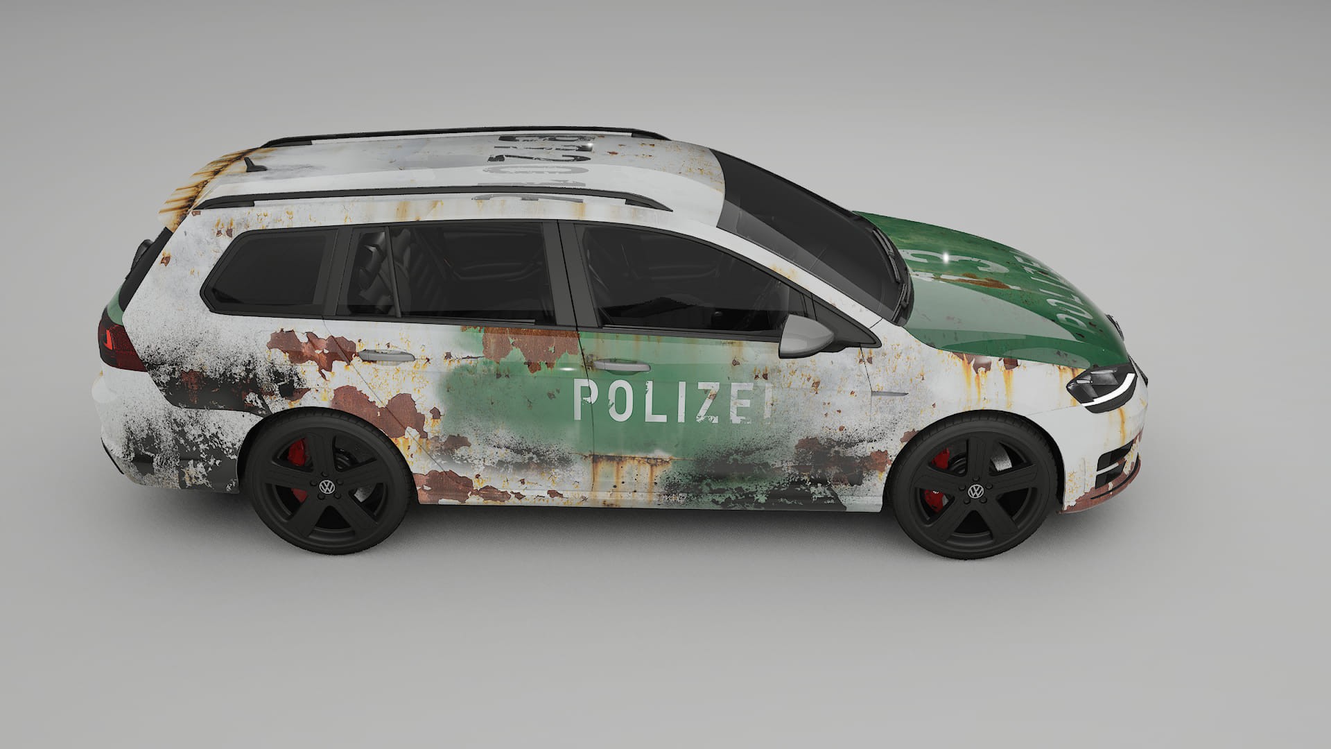 VW Golf Variant Mk7 COBRA 11 – Tervezett Wrap PPF készlet nyomtatható poliuretán fóliából