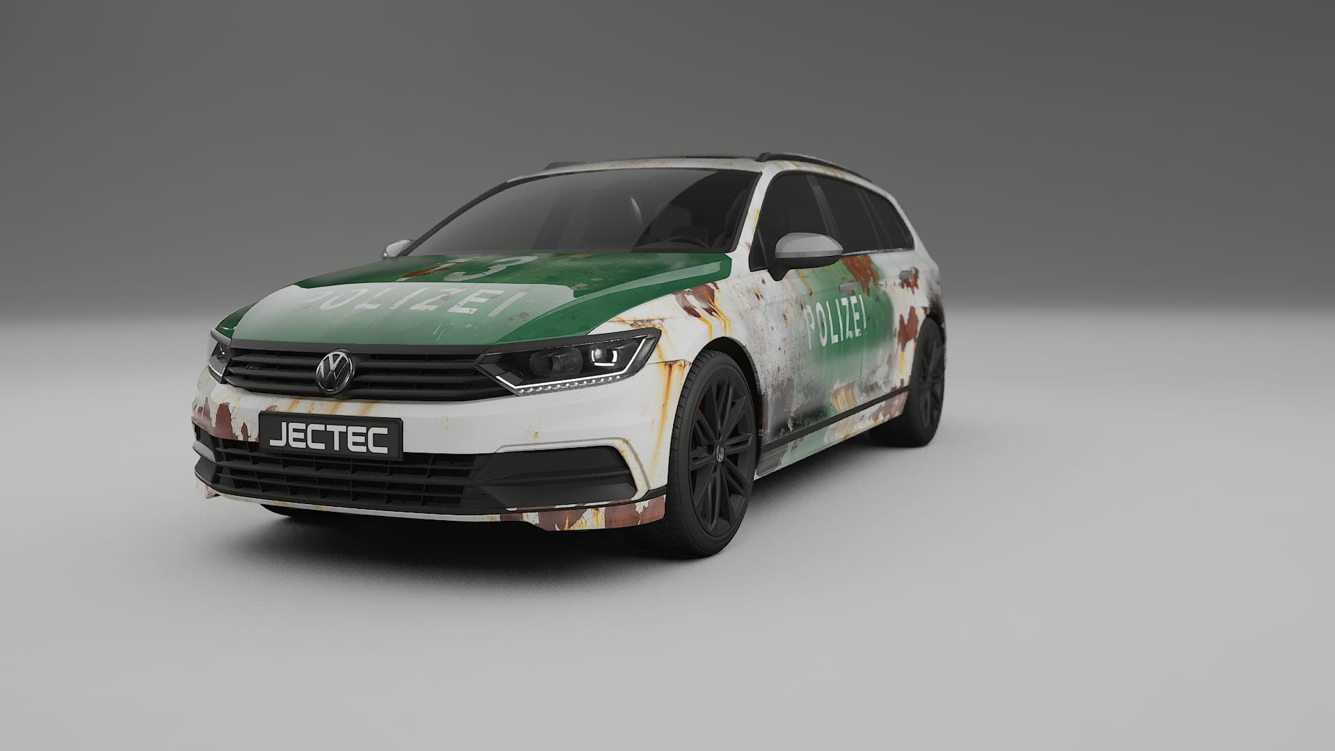 VW Passat VariantR B8 COBRA 11 – Tervezett Wrap PPF készlet nyomtatható poliuretán fóliából