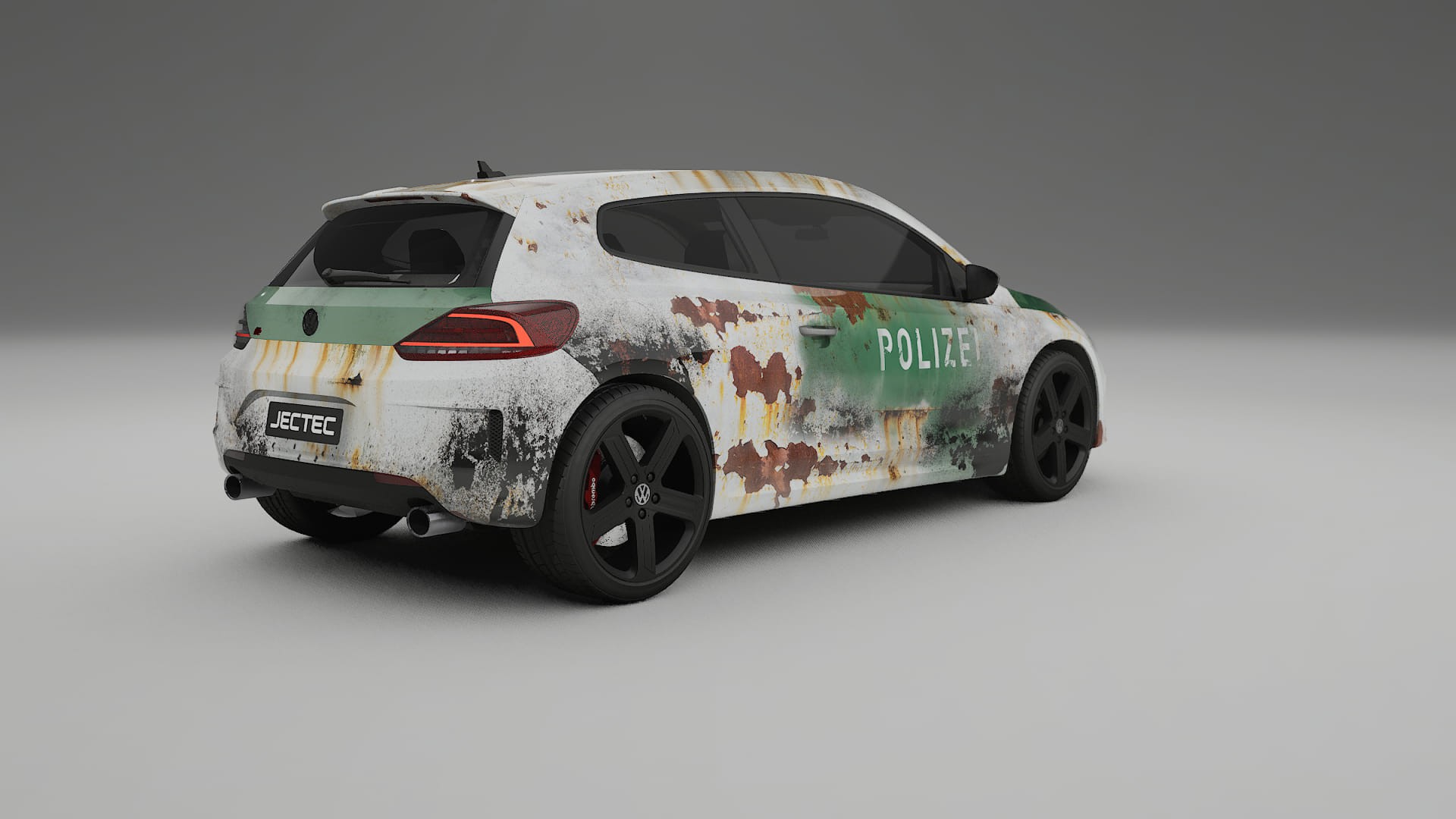 VW Scirocco R III COBRA 11 – Tervezett Wrap PPF készlet nyomtatható poliuretán fóliából