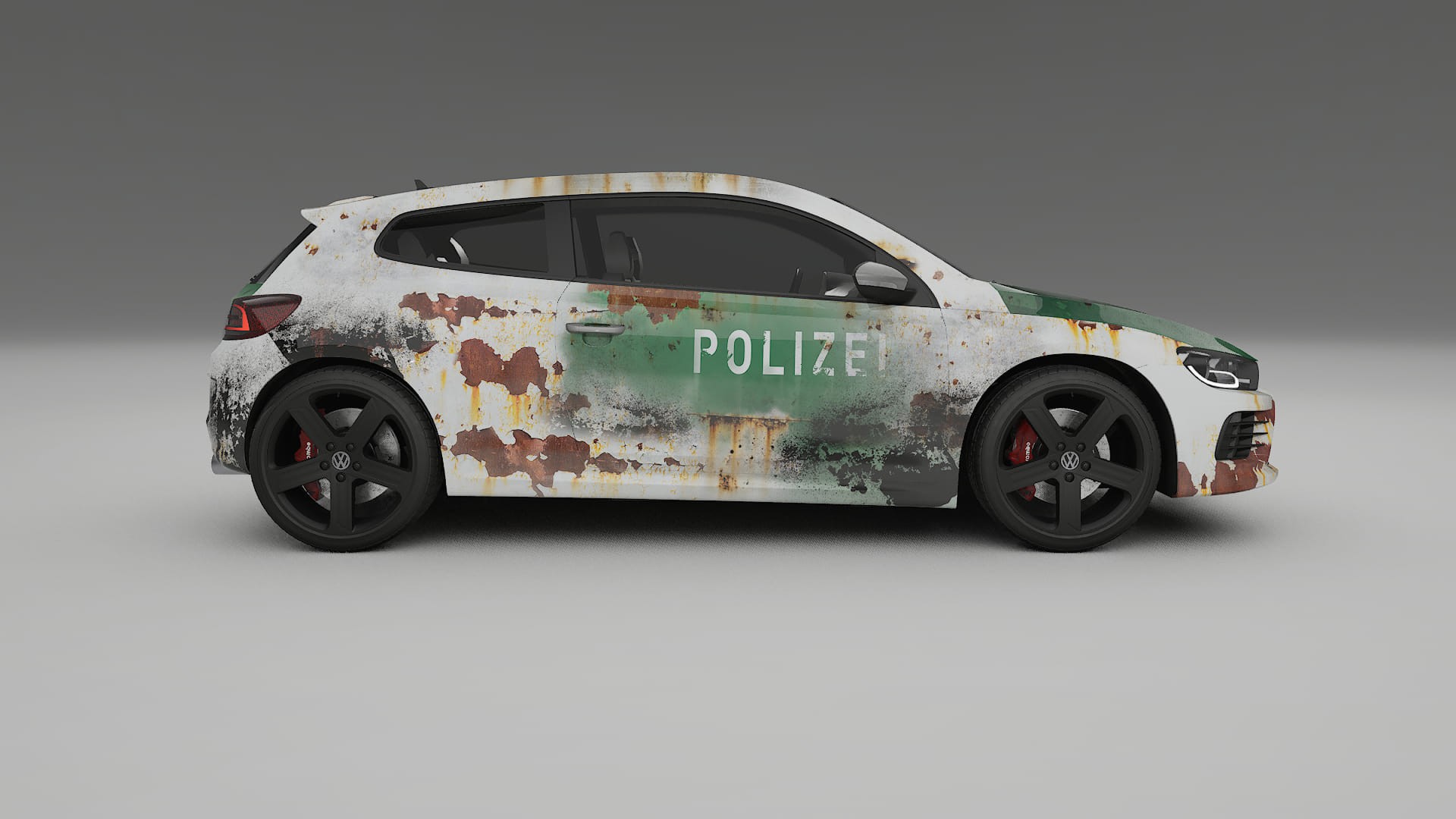 VW Scirocco R III COBRA 11 – Tervezett Wrap PPF készlet nyomtatható poliuretán fóliából