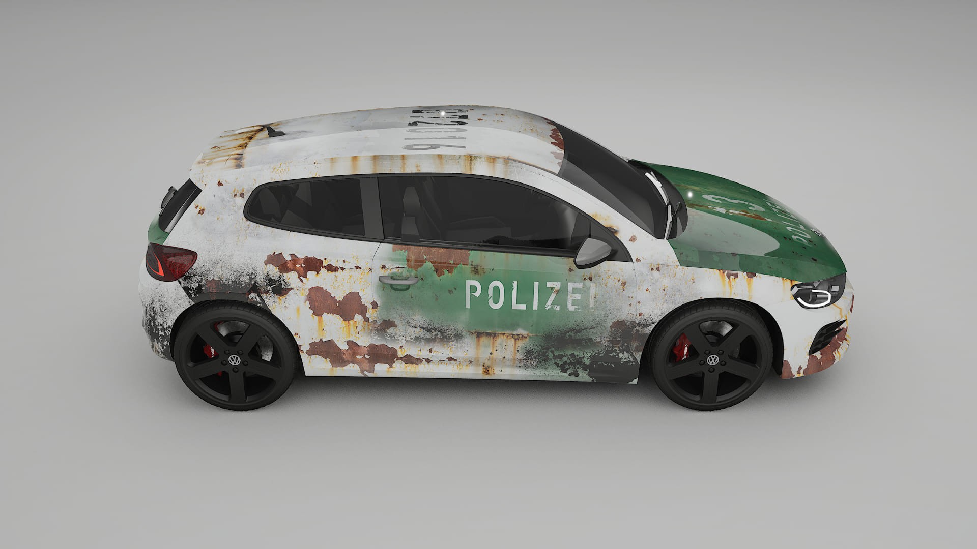 VW Scirocco R III COBRA 11 – Tervezett Wrap PPF készlet nyomtatható poliuretán fóliából