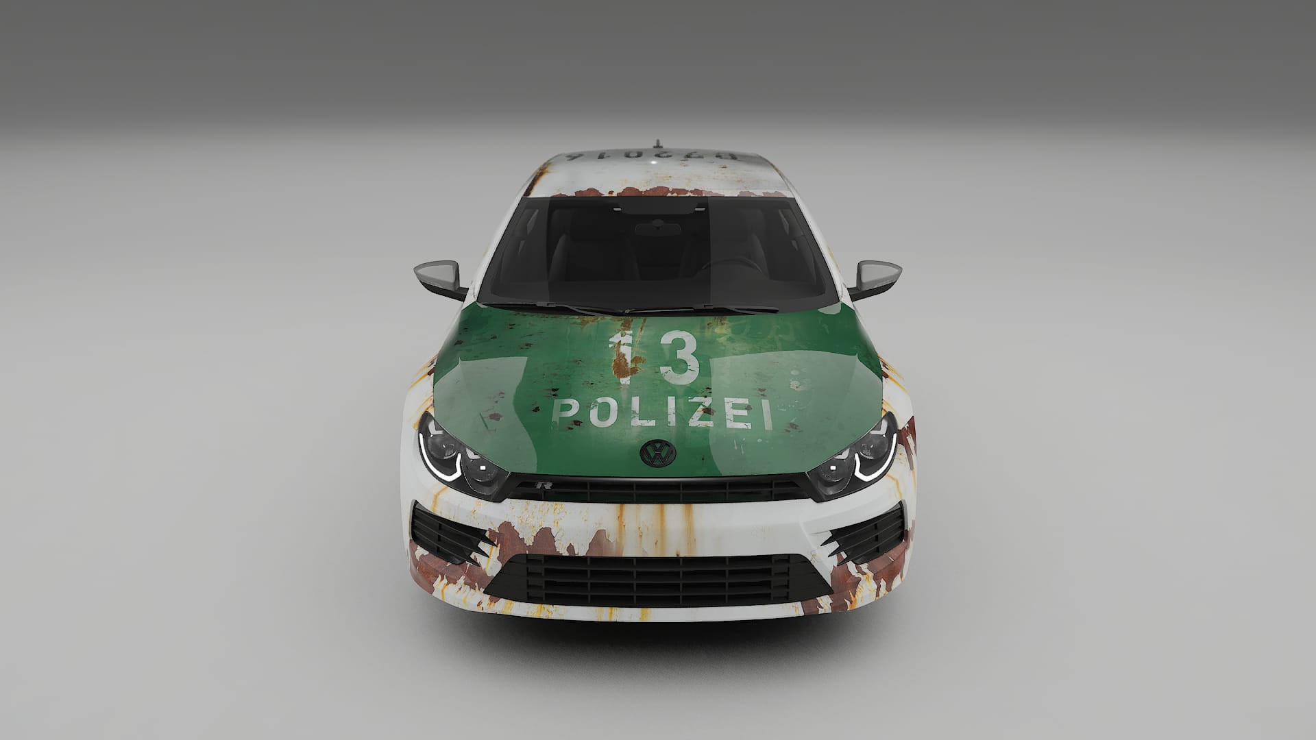 VW Scirocco R III COBRA 11 – Tervezett Wrap PPF készlet nyomtatható poliuretán fóliából