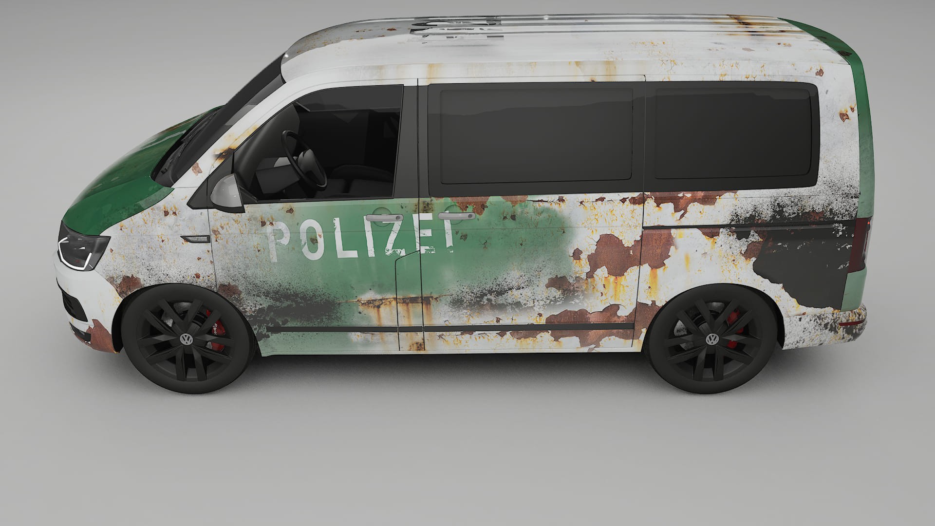 VW Transporter T6 Multivan COBRA 11 – Tervezett Wrap PPF készlet nyomtatható poliuretán fóliából