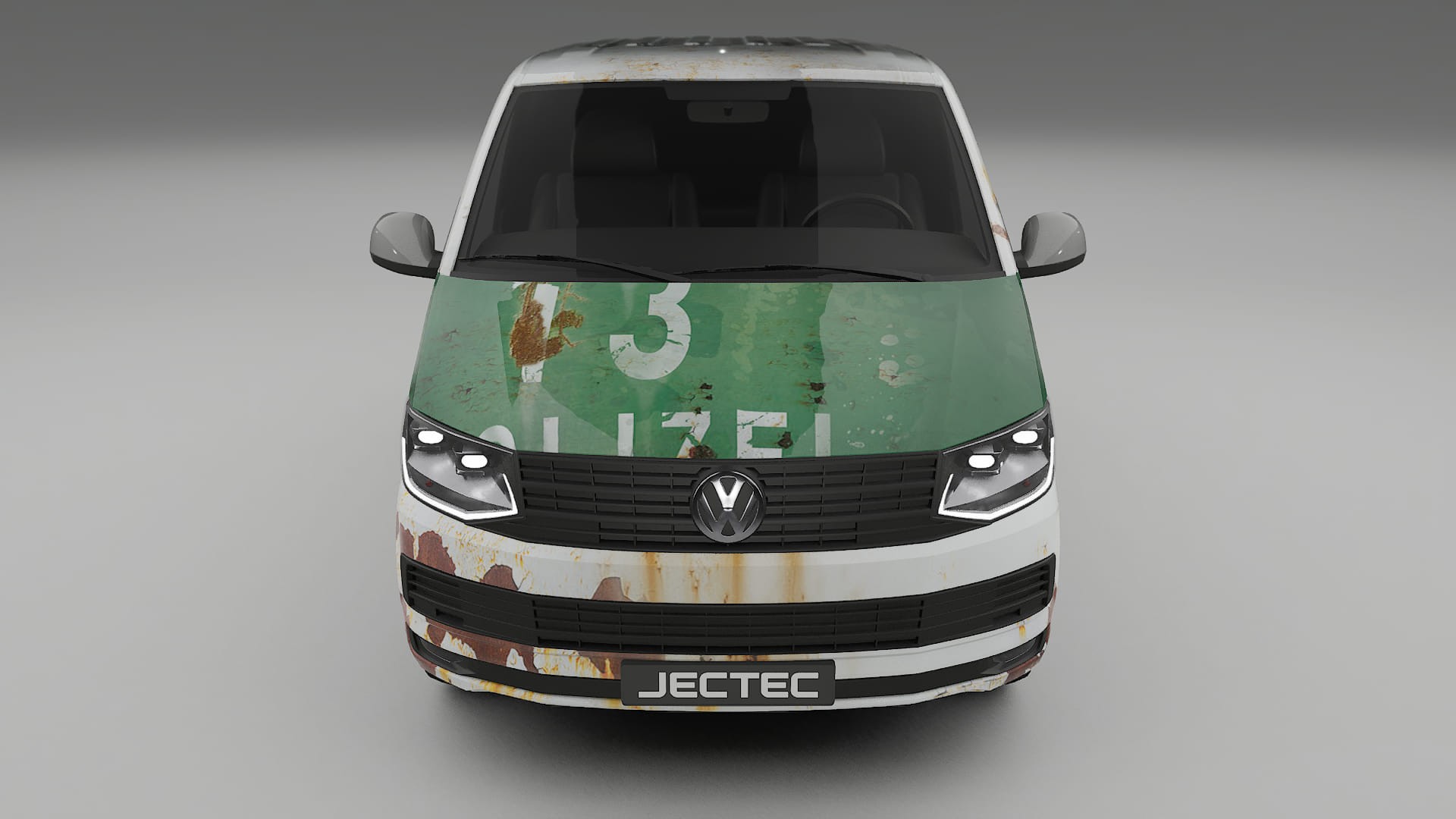 VW Transporter T6 Multivan COBRA 11 – Tervezett Wrap PPF készlet nyomtatható poliuretán fóliából