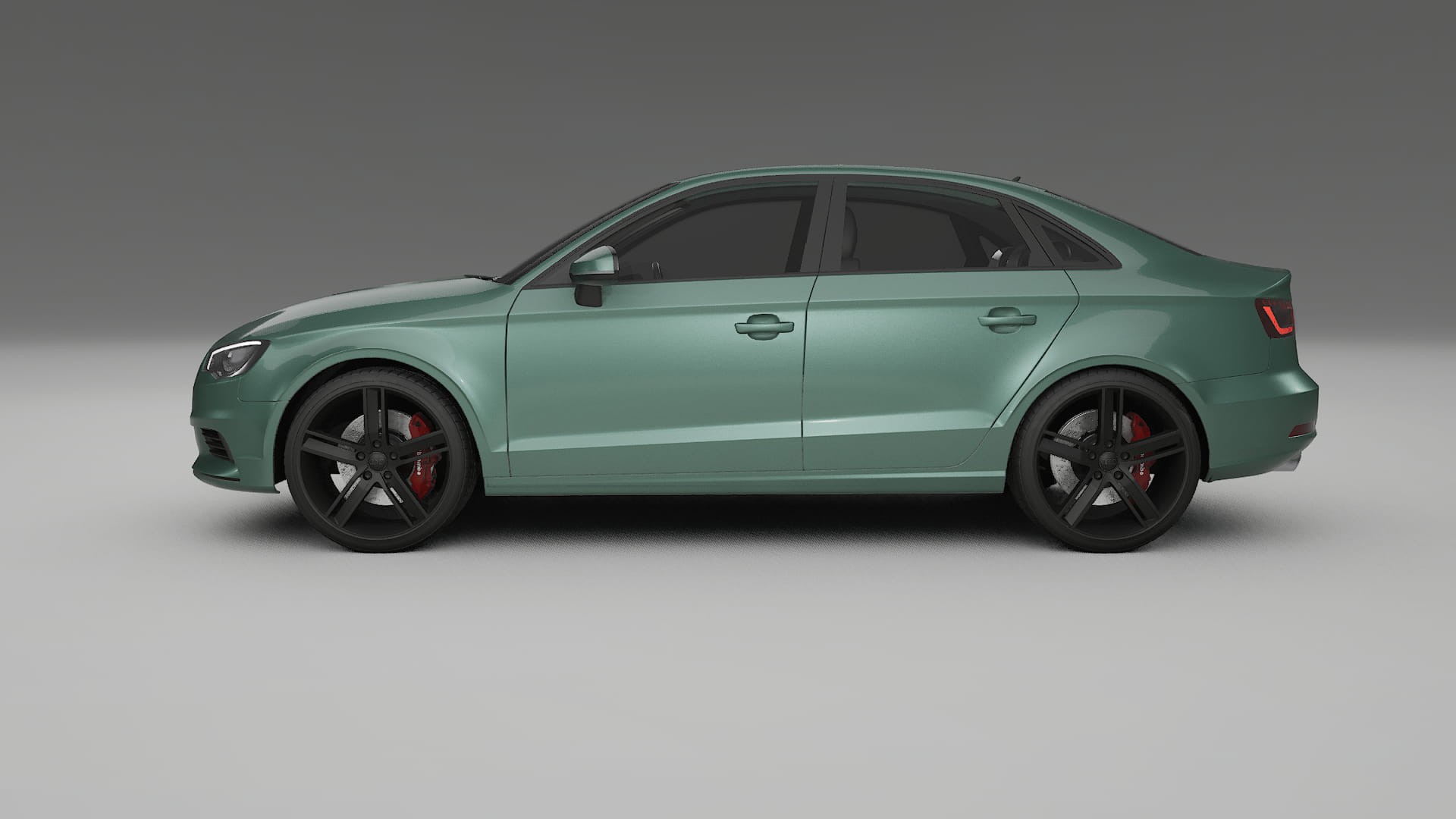 Audi A3 8V sedan prefacelift pre LCI TPU Fényezésvédő Fólia | EVERGREEN Színváltós PPF – Teljesen Elővágott Készlet