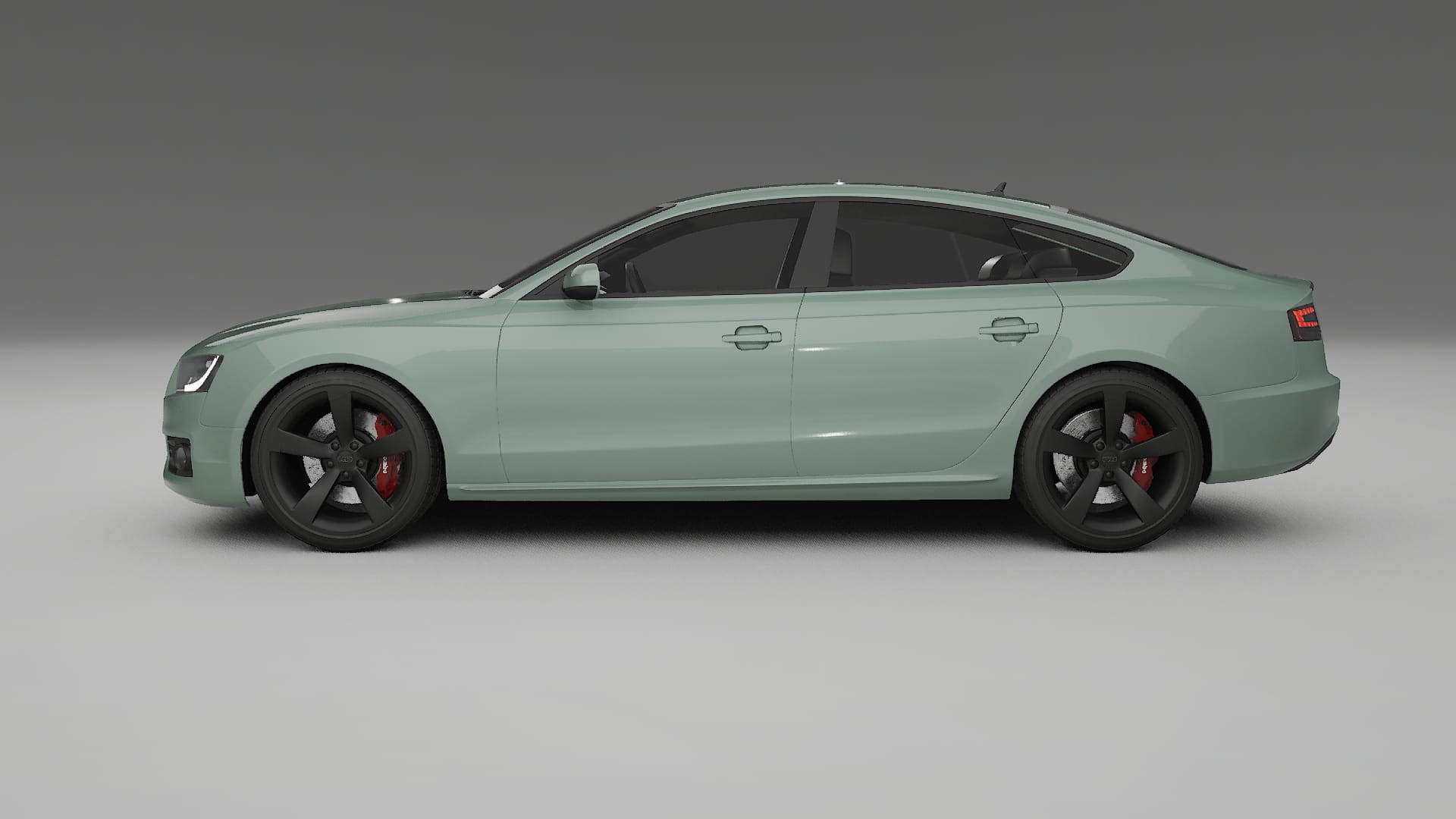 Audi A5 8T Sportback prefacelift pre LCI TPU Fényezésvédő Fólia | CINDER Színváltós PPF – Teljesen Elővágott Készle