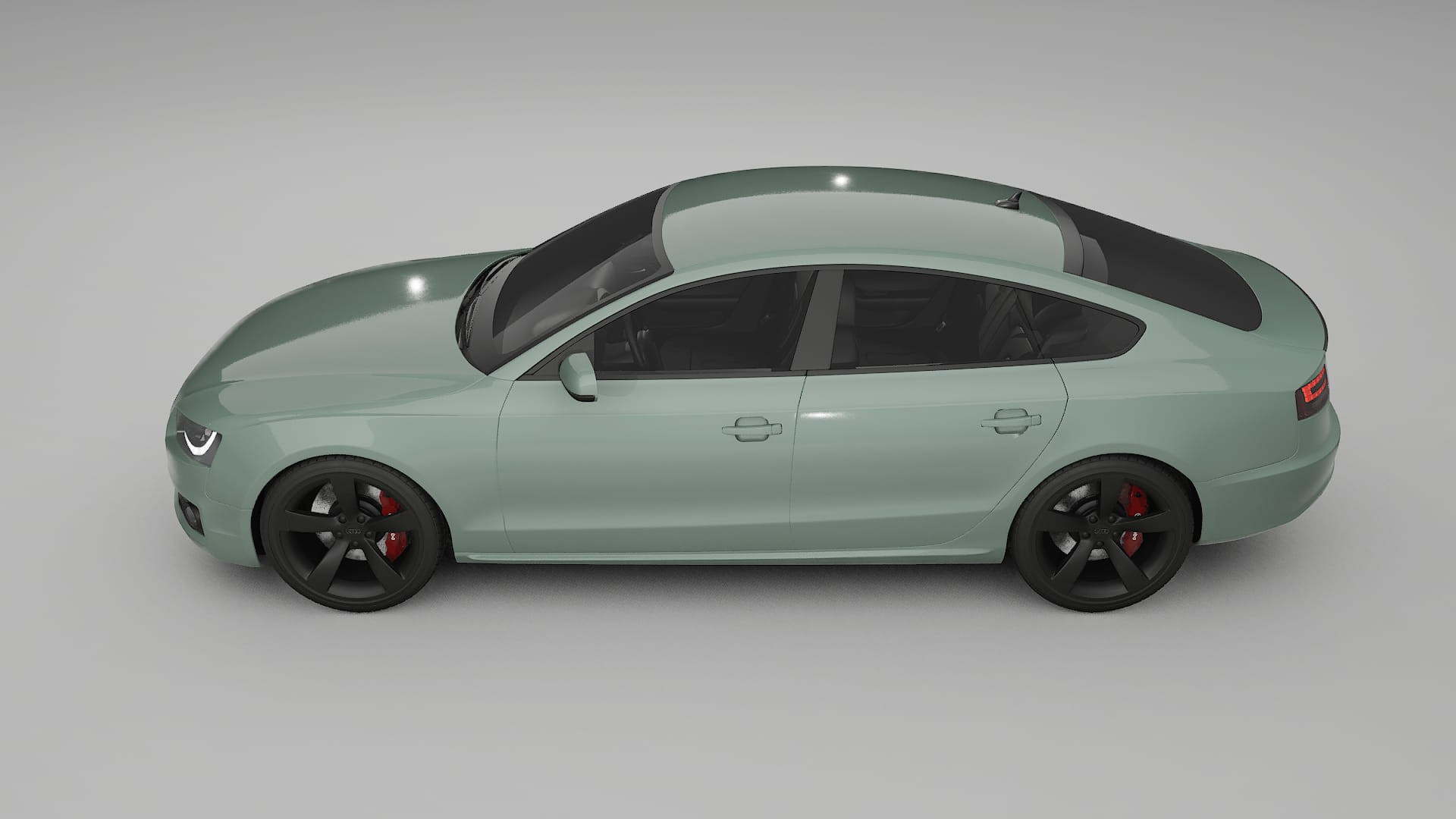 Audi A5 8T Sportback prefacelift pre LCI TPU Fényezésvédő Fólia | CINDER Színváltós PPF – Teljesen Elővágott Készle