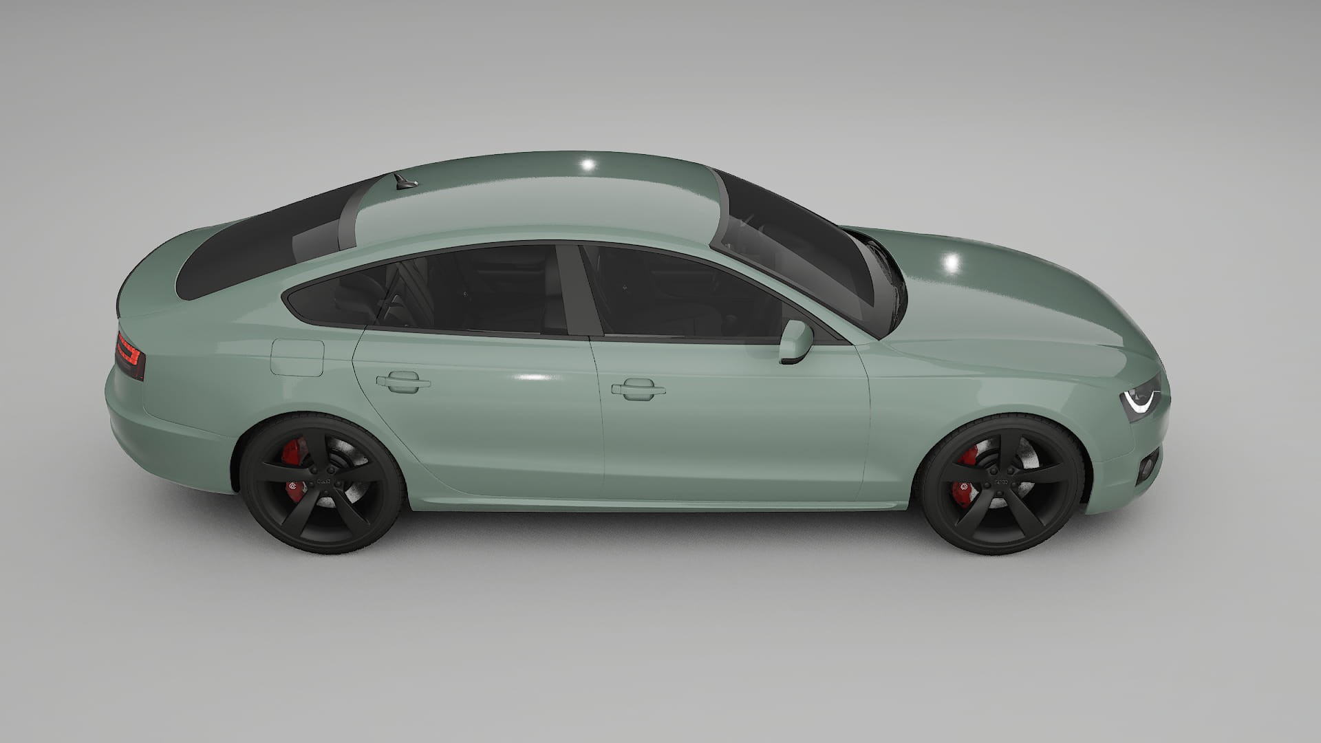 Audi A5 8T Sportback prefacelift pre LCI TPU Fényezésvédő Fólia | CINDER Színváltós PPF – Teljesen Elővágott Készle