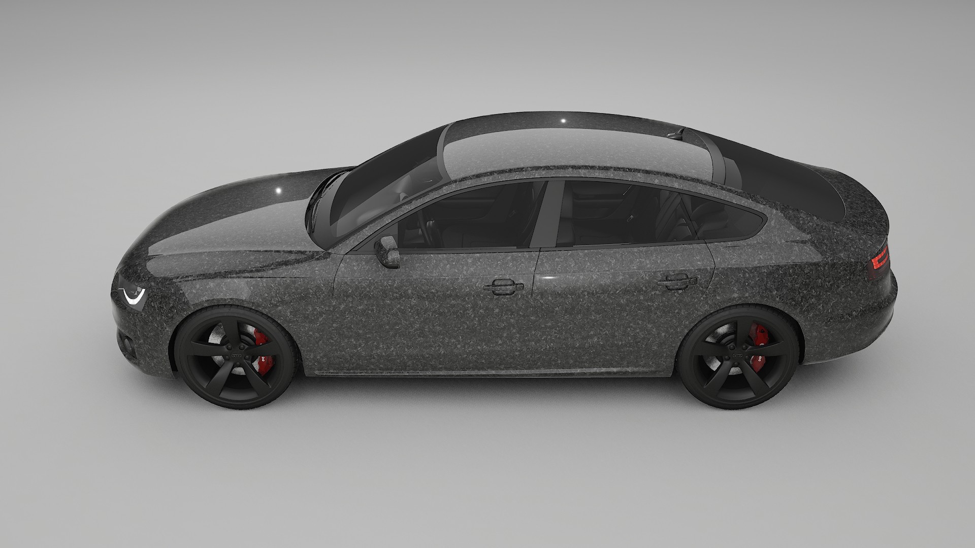Audi A5 8T Sportback prefacelift pre LCI TPU Fényezésvédő Fólia | FORGED S Színváltós PPF – Teljesen Elővágott Kész