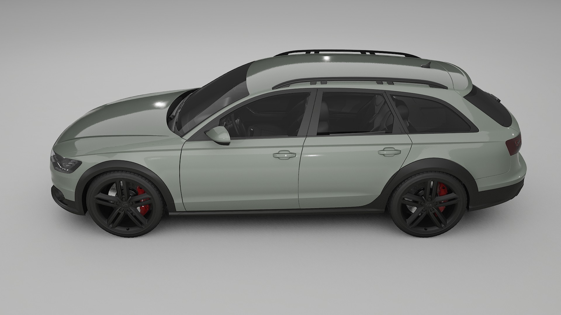 Audi A6 Allroad C7 prefacelift pre LCI TPU Fényezésvédő Fólia | SLATE Színváltós PPF – Teljesen Elővágott Készlet