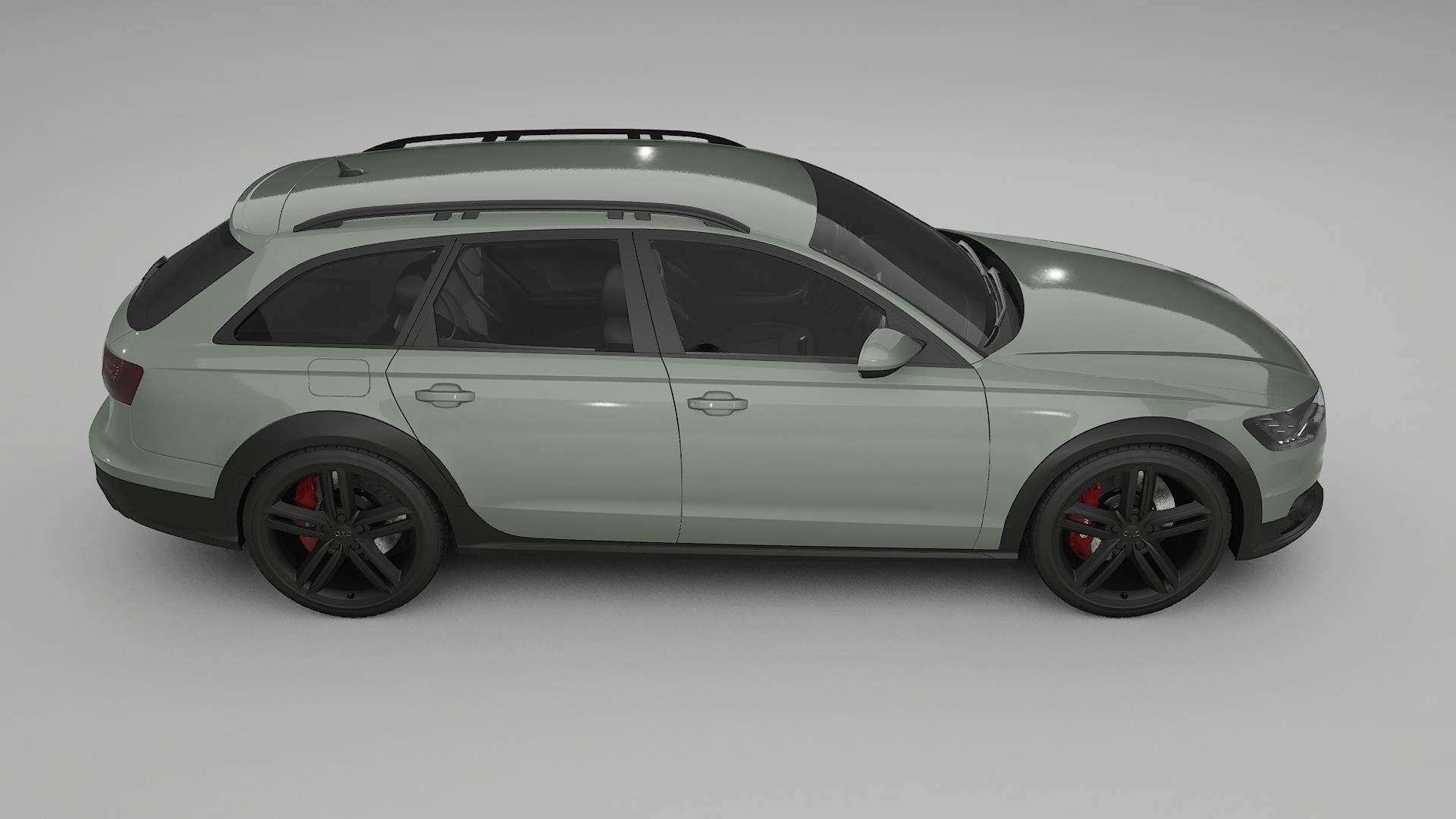 Audi A6 Allroad C7 prefacelift pre LCI TPU Fényezésvédő Fólia | SLATE Színváltós PPF – Teljesen Elővágott Készlet