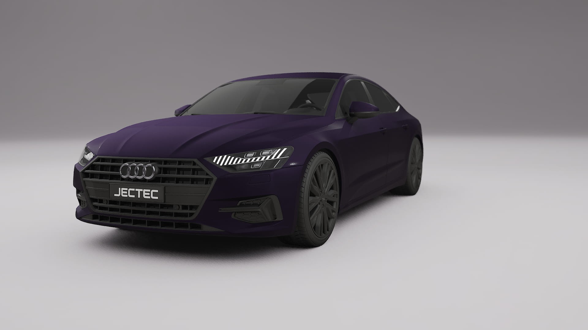 Audi A7 C8 Sportback prefacelift pre LCI TPU Fényezésvédő Fólia | VIOLET Színváltós PPF – Teljesen Elővágott Készle