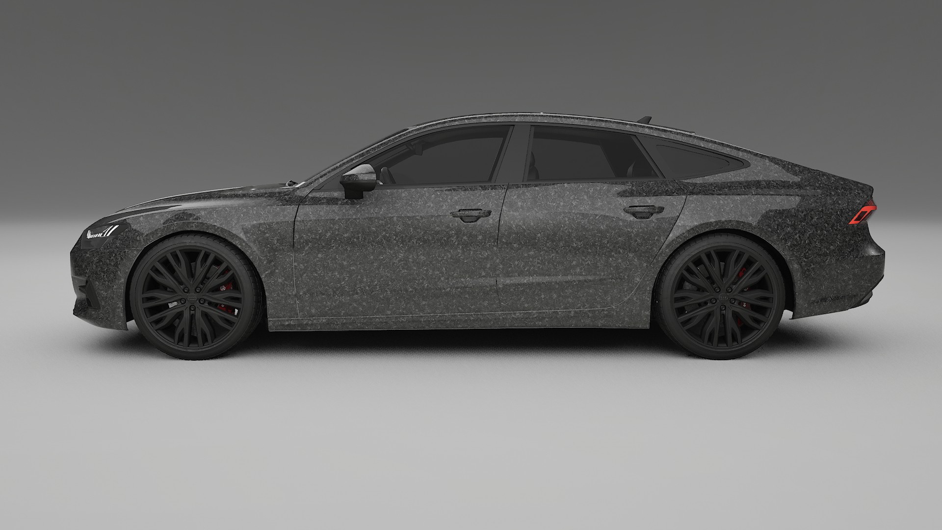 Audi A7 C8 Sportback prefacelift pre LCI TPU Fényezésvédő Fólia | FORGED S Színváltós PPF – Teljesen Elővágott Kész