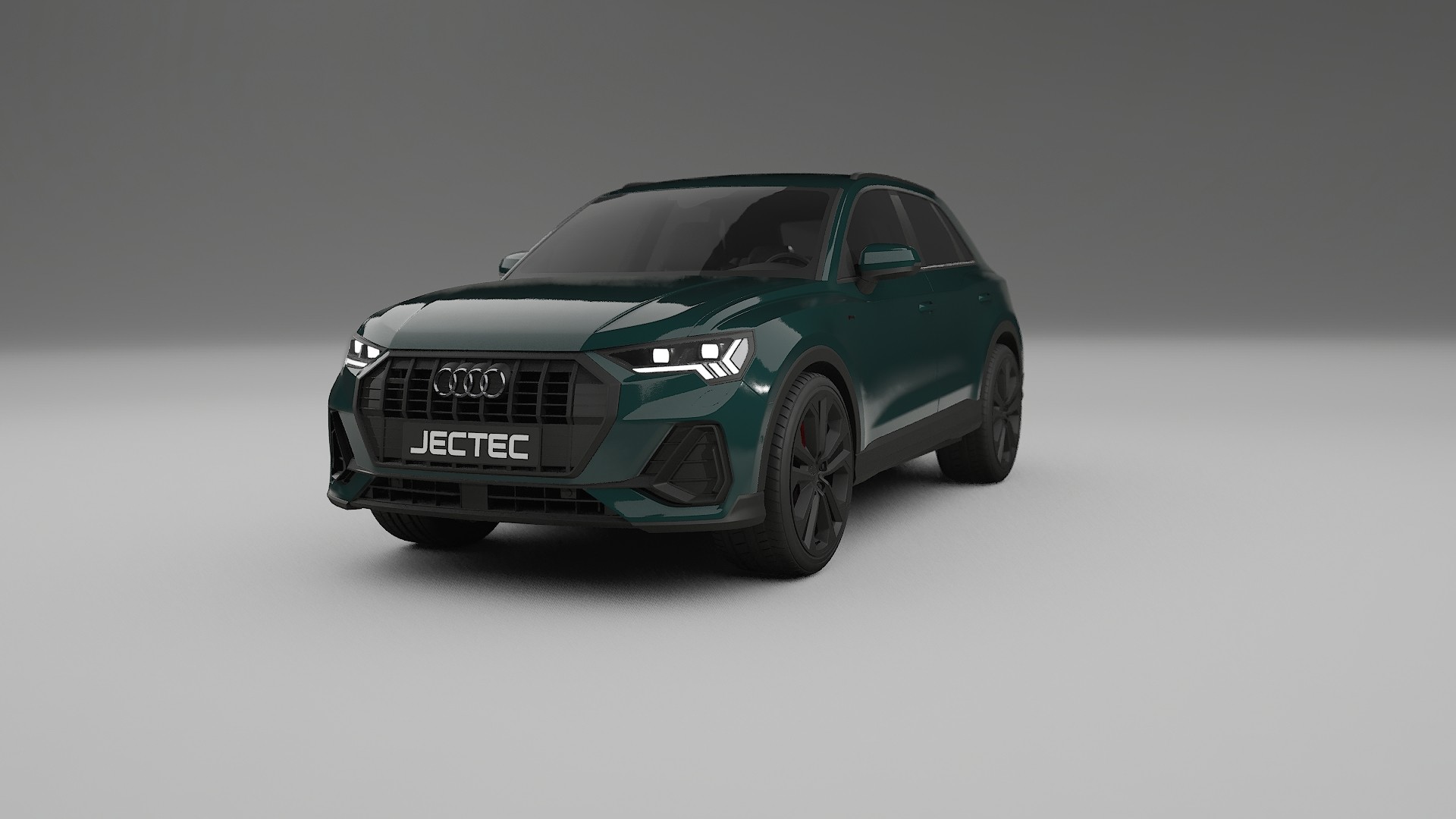 Audi Q3 S Line F3 TPU Fényezésvédő Fólia | INFERNO Színváltós PPF – Teljesen Elővágott Készlet