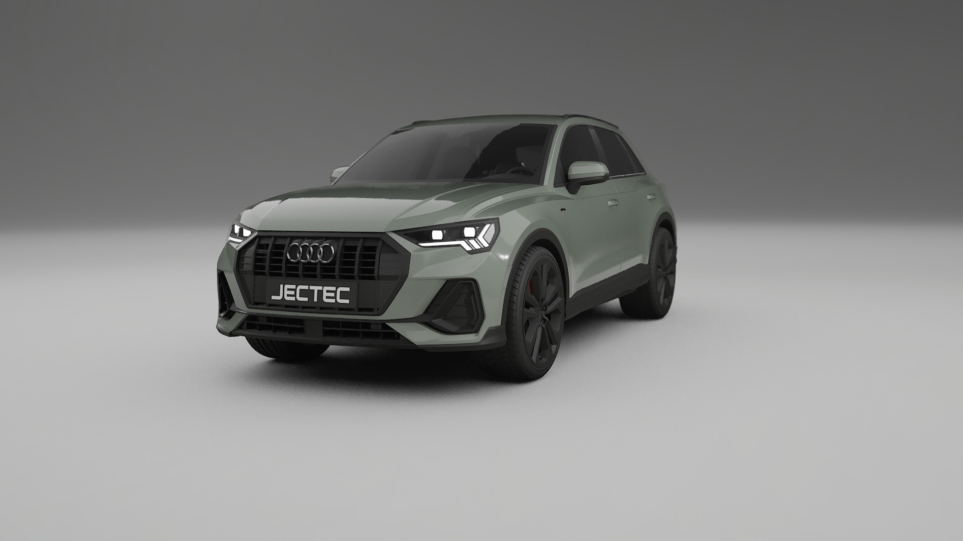 Audi Q3 S Line F3 TPU Fényezésvédő Fólia | SLATE Színváltós PPF – Teljesen Elővágott Készlet