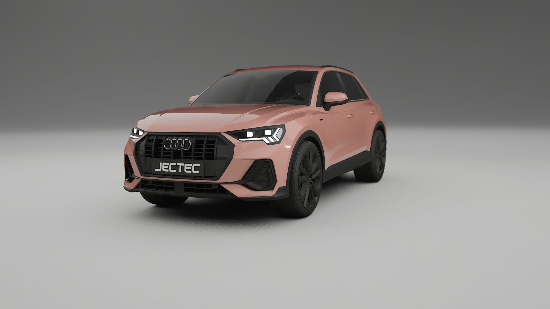 Audi Q3 S Line F3 TPU Fényezésvédő Fólia | BLUSH Színváltós PPF – Teljesen Elővágott Készlet