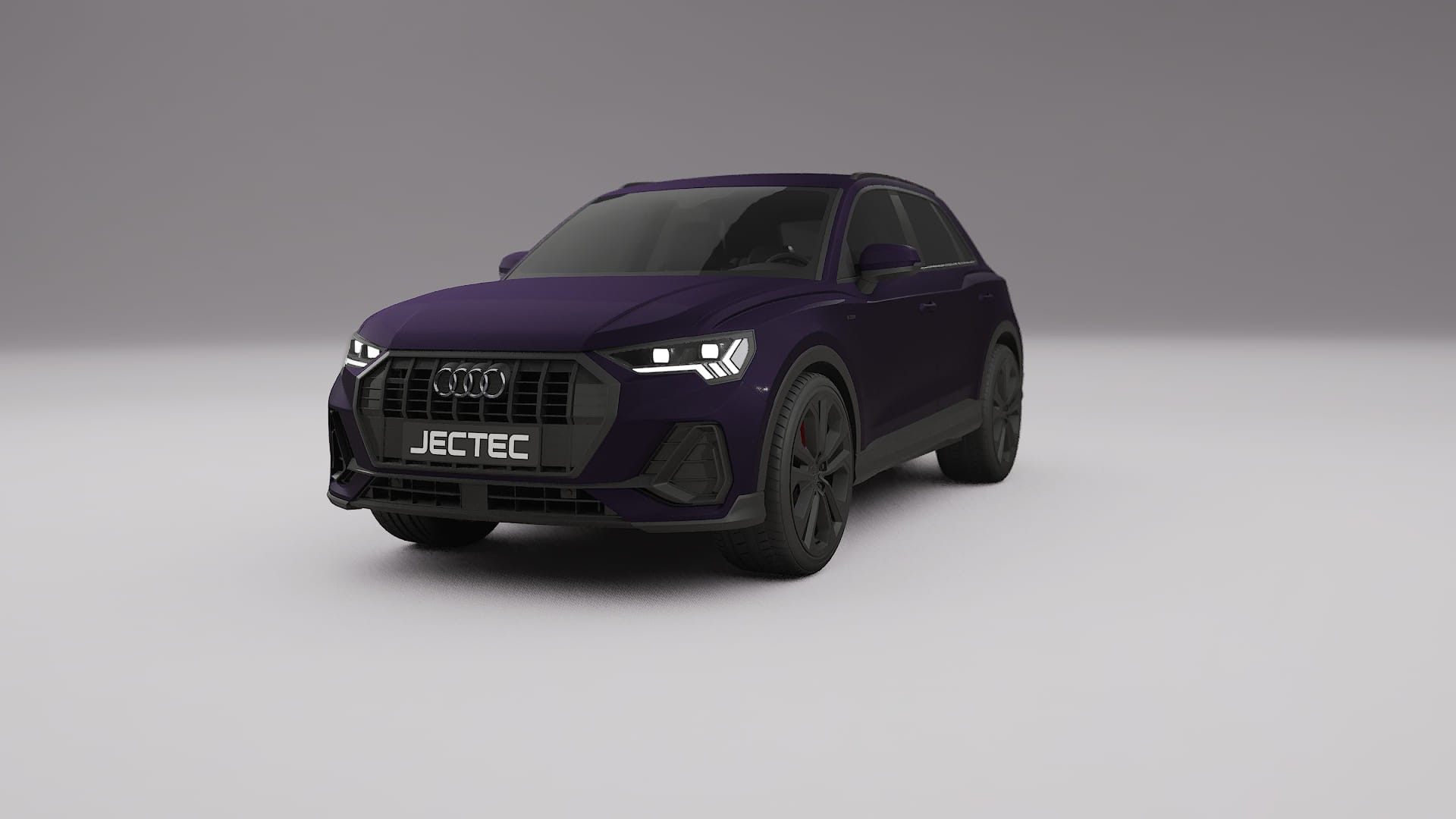 Audi Q3 S Line F3 TPU Fényezésvédő Fólia | VIOLET Színváltós PPF – Teljesen Elővágott Készlet