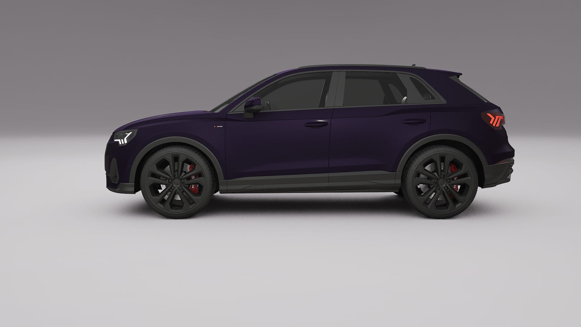 Audi Q3 S Line F3 TPU Fényezésvédő Fólia | VIOLET Színváltós PPF – Teljesen Elővágott Készlet