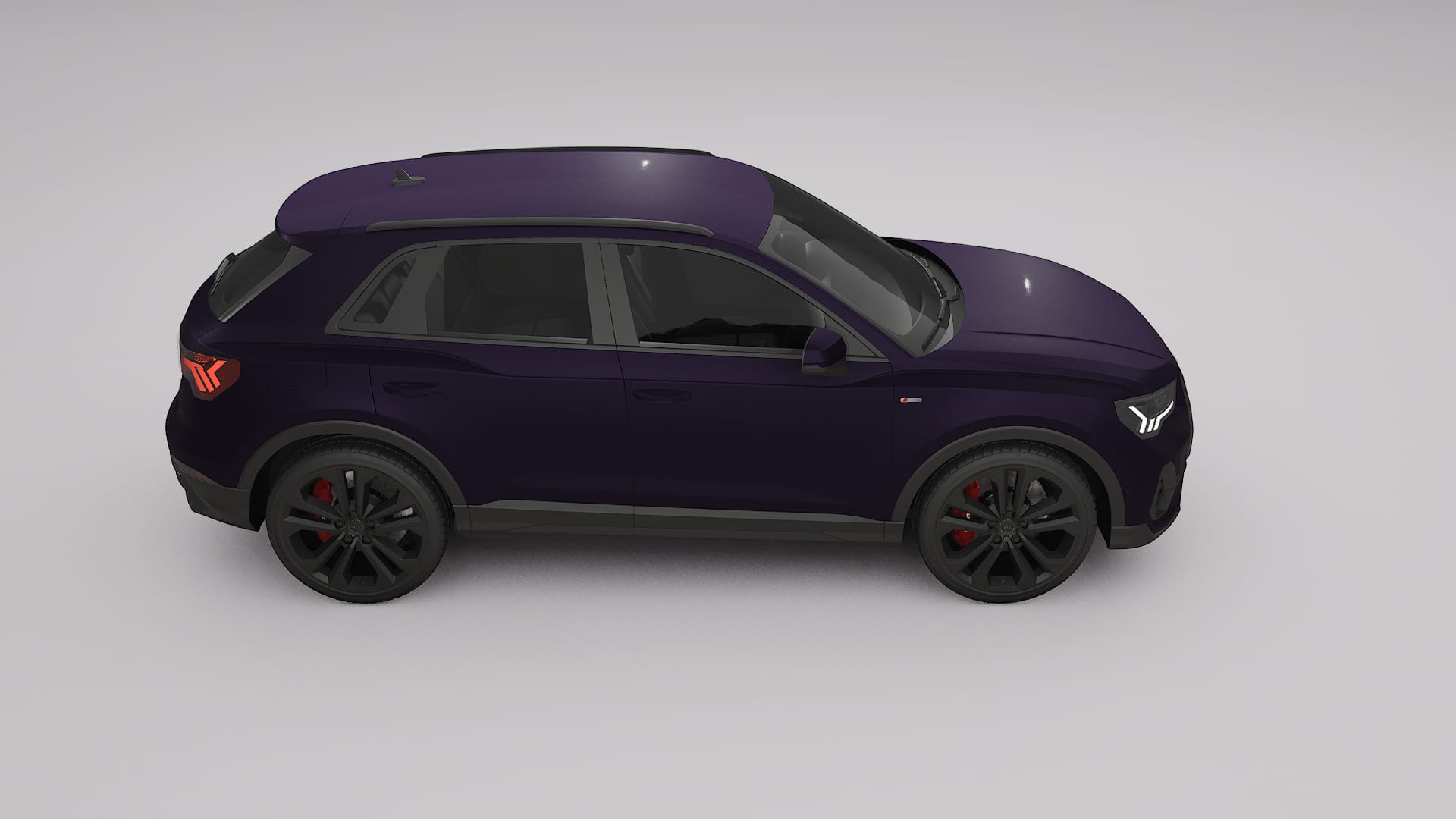 Audi Q3 S Line F3 TPU Fényezésvédő Fólia | VIOLET Színváltós PPF – Teljesen Elővágott Készlet