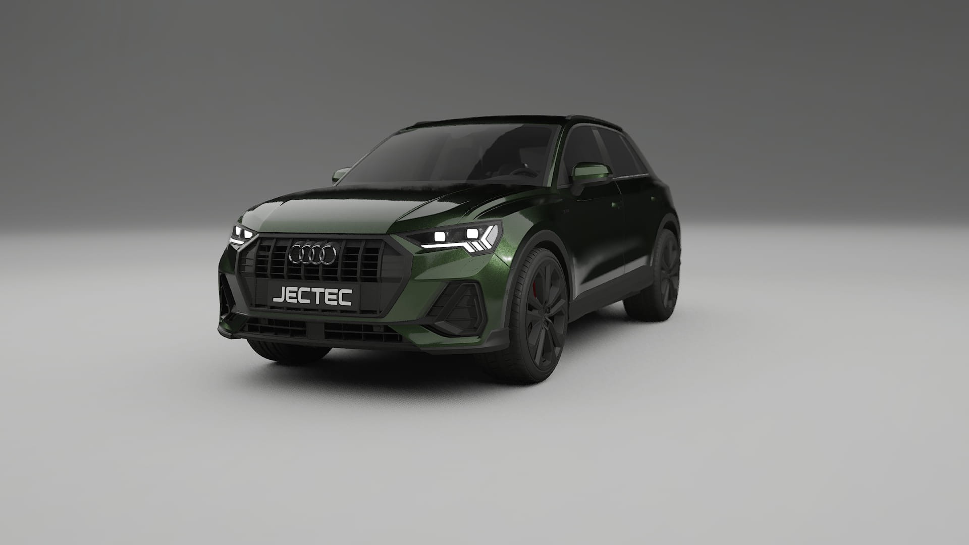 Audi Q3 S Line F3 TPU Fényezésvédő Fólia | LAGOON Színváltós PPF – Teljesen Elővágott Készlet