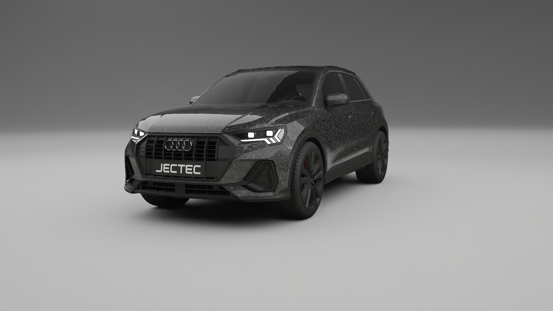 Audi Q3 S Line F3 TPU Fényezésvédő Fólia | FORGED S Színváltós PPF – Teljesen Elővágott Készlet