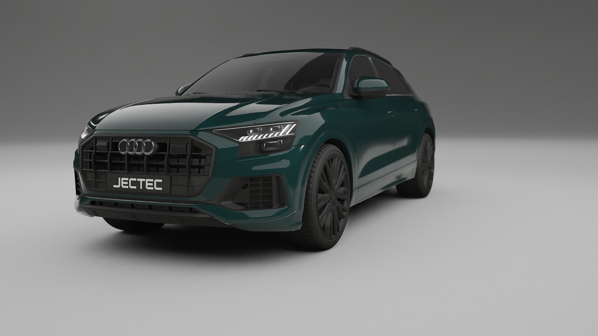 Audi Q8 F1 prefacelift pre LCI TPU Fényezésvédő Fólia | INFERNO Színváltós PPF – Teljesen Elővágott Készlet
