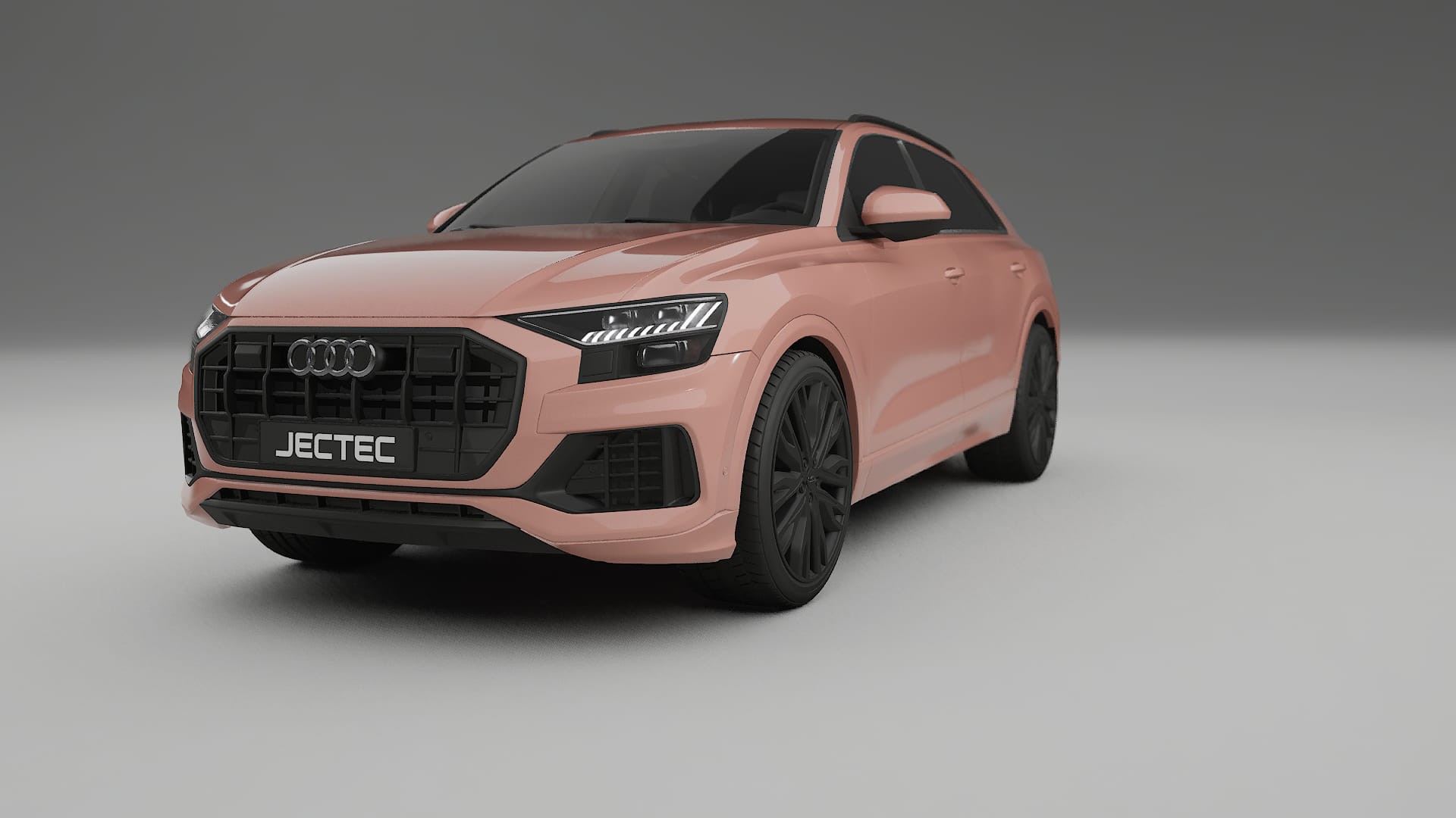 Audi Q8 F1 prefacelift pre LCI TPU Fényezésvédő Fólia | BLUSH Színváltós PPF – Teljesen Elővágott Készlet