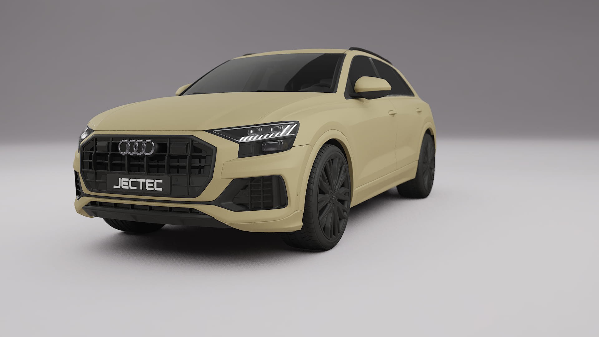 Audi Q8 F1 prefacelift pre LCI TPU Fényezésvédő Fólia | SAND Színváltós PPF – Teljesen Elővágott Készlet