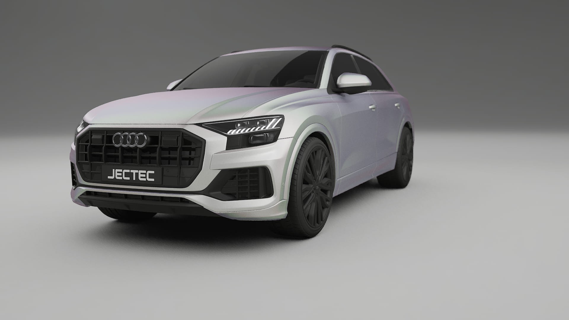 Audi Q8 F1 prefacelift pre LCI TPU Fényezésvédő Fólia | NEBULA Színváltós PPF – Teljesen Elővágott Készlet