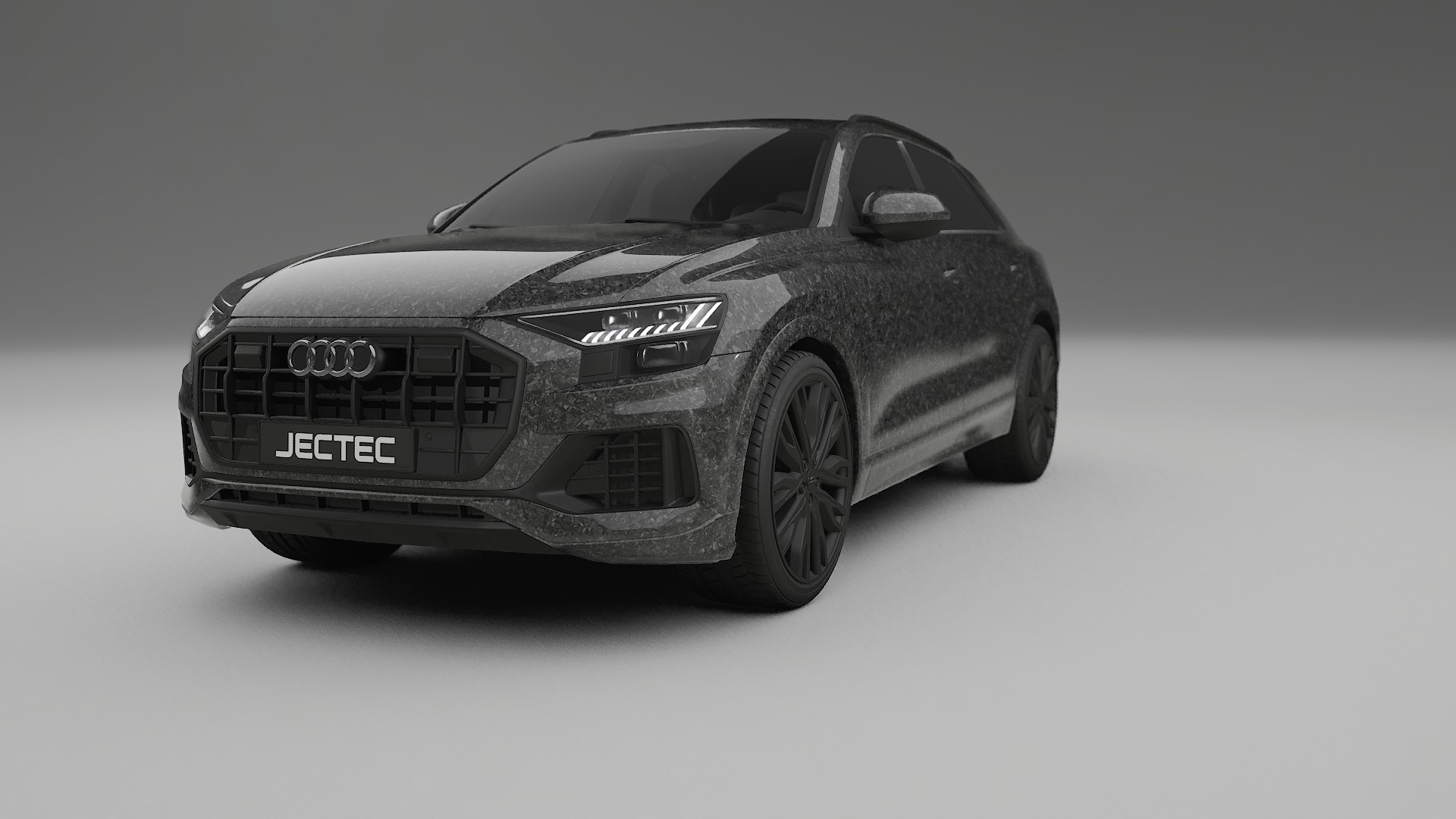 Audi Q8 F1 prefacelift pre LCI TPU Fényezésvédő Fólia | FORGED S Színváltós PPF – Teljesen Elővágott Készlet