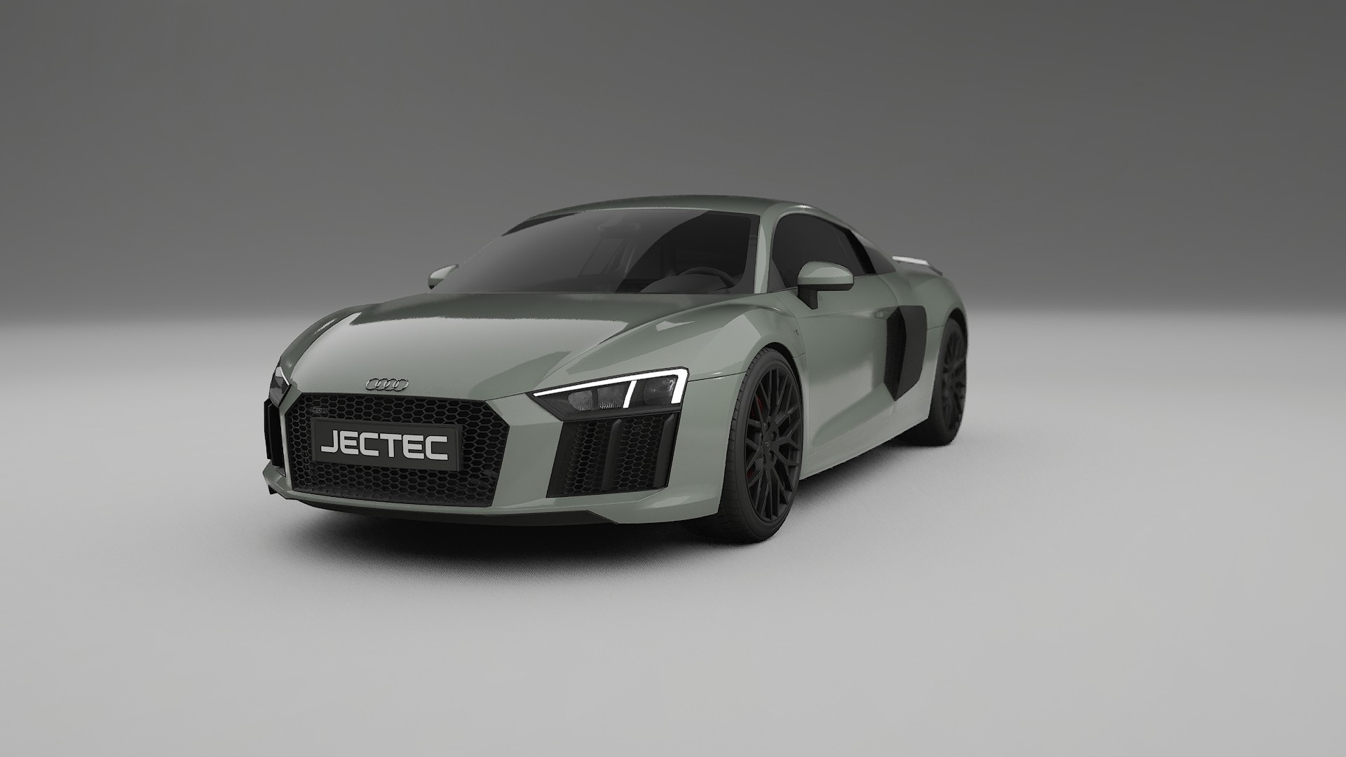 Audi R8 typ 4S prefacelift pre LCI TPU Fényezésvédő Fólia | SLATE Színváltós PPF – Teljesen Elővágott Készlet
