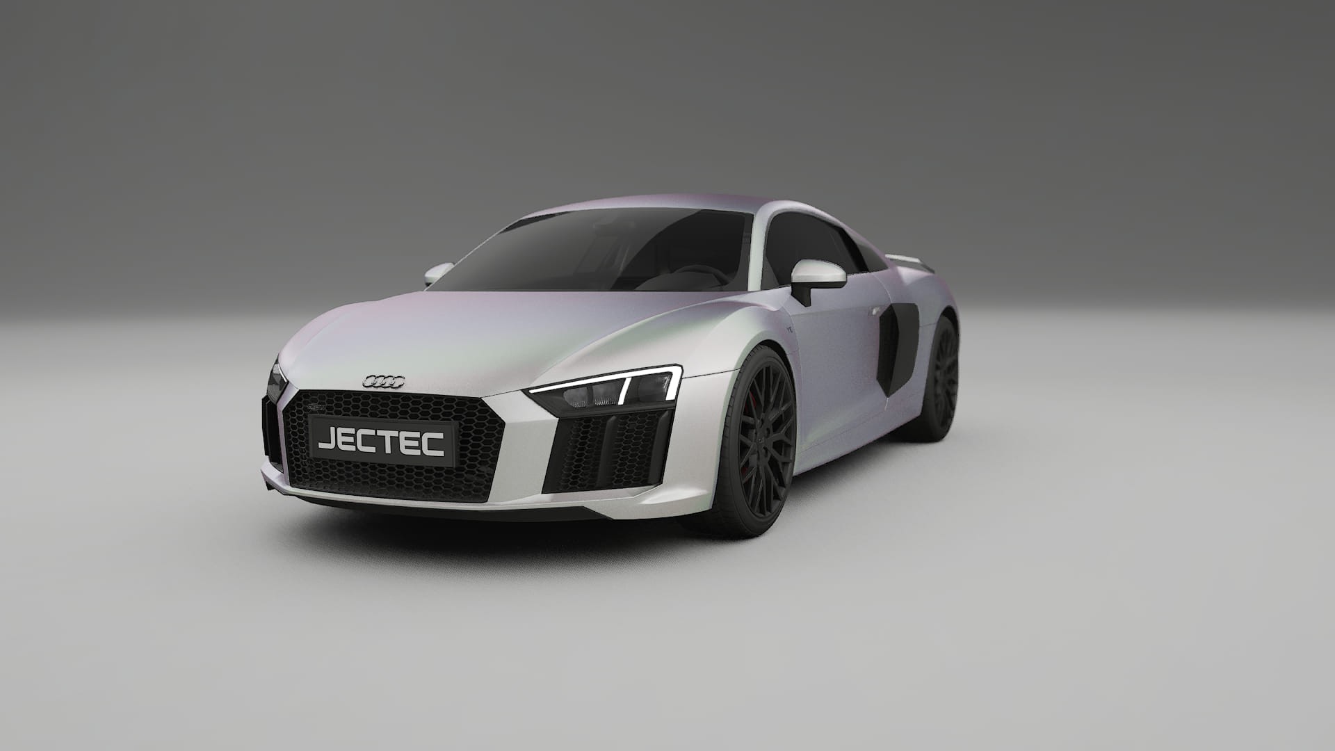 Audi R8 typ 4S prefacelift pre LCI TPU Fényezésvédő Fólia | NEBULA Színváltós PPF – Teljesen Elővágott Készlet
