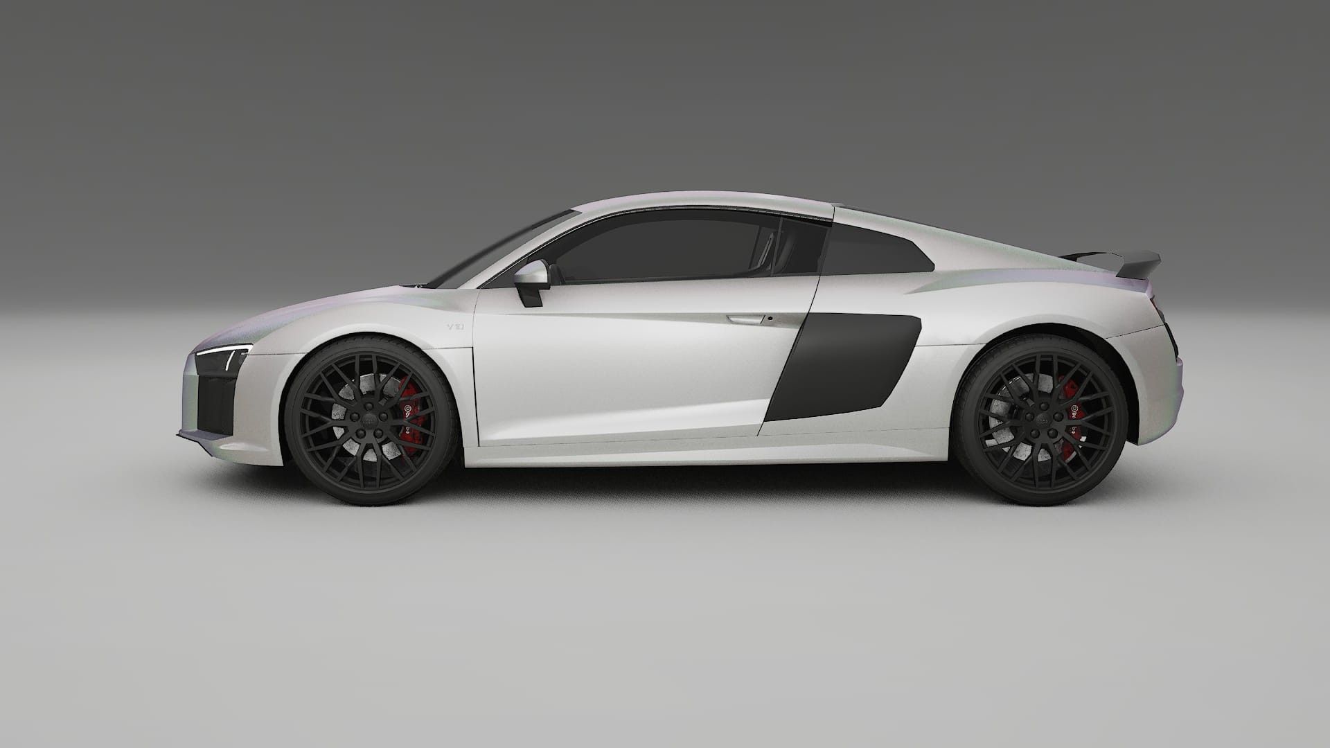 Audi R8 typ 4S prefacelift pre LCI TPU Fényezésvédő Fólia | NEBULA Színváltós PPF – Teljesen Elővágott Készlet