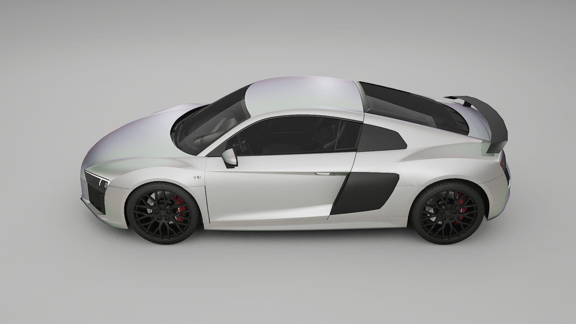 Audi R8 typ 4S prefacelift pre LCI TPU Fényezésvédő Fólia | NEBULA Színváltós PPF – Teljesen Elővágott Készlet