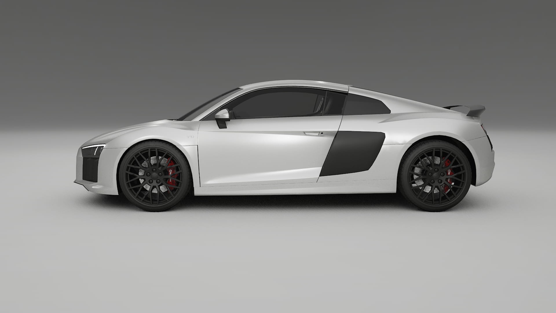 Audi R8 typ 4S prefacelift pre LCI TPU Fényezésvédő Fólia | OPAL Színváltós PPF – Teljesen Elővágott Készlet