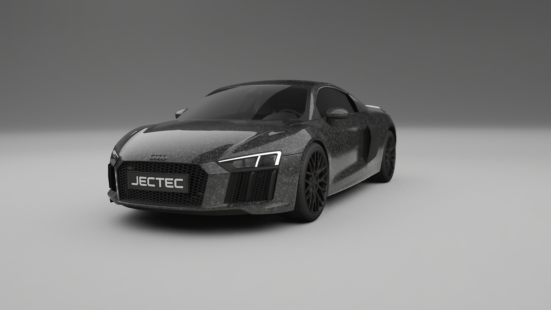 Audi R8 typ 4S prefacelift pre LCI TPU Fényezésvédő Fólia | FORGED S Színváltós PPF – Teljesen Elővágott Készlet