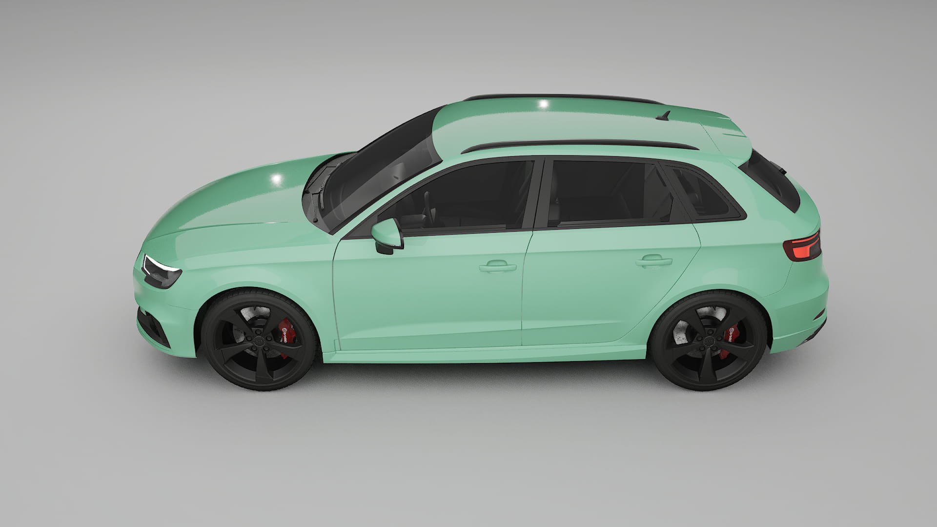 Audi RS3 Sportback 8V facelift LCI TPU Fényezésvédő Fólia | DUSTY Színváltós PPF – Teljesen Elővágott Készlet