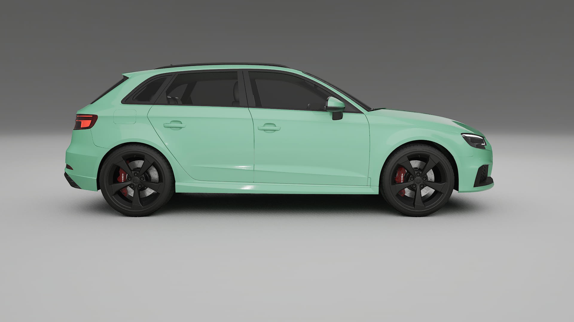 Audi RS3 Sportback 8V facelift LCI TPU Fényezésvédő Fólia | DUSTY Színváltós PPF – Teljesen Elővágott Készlet