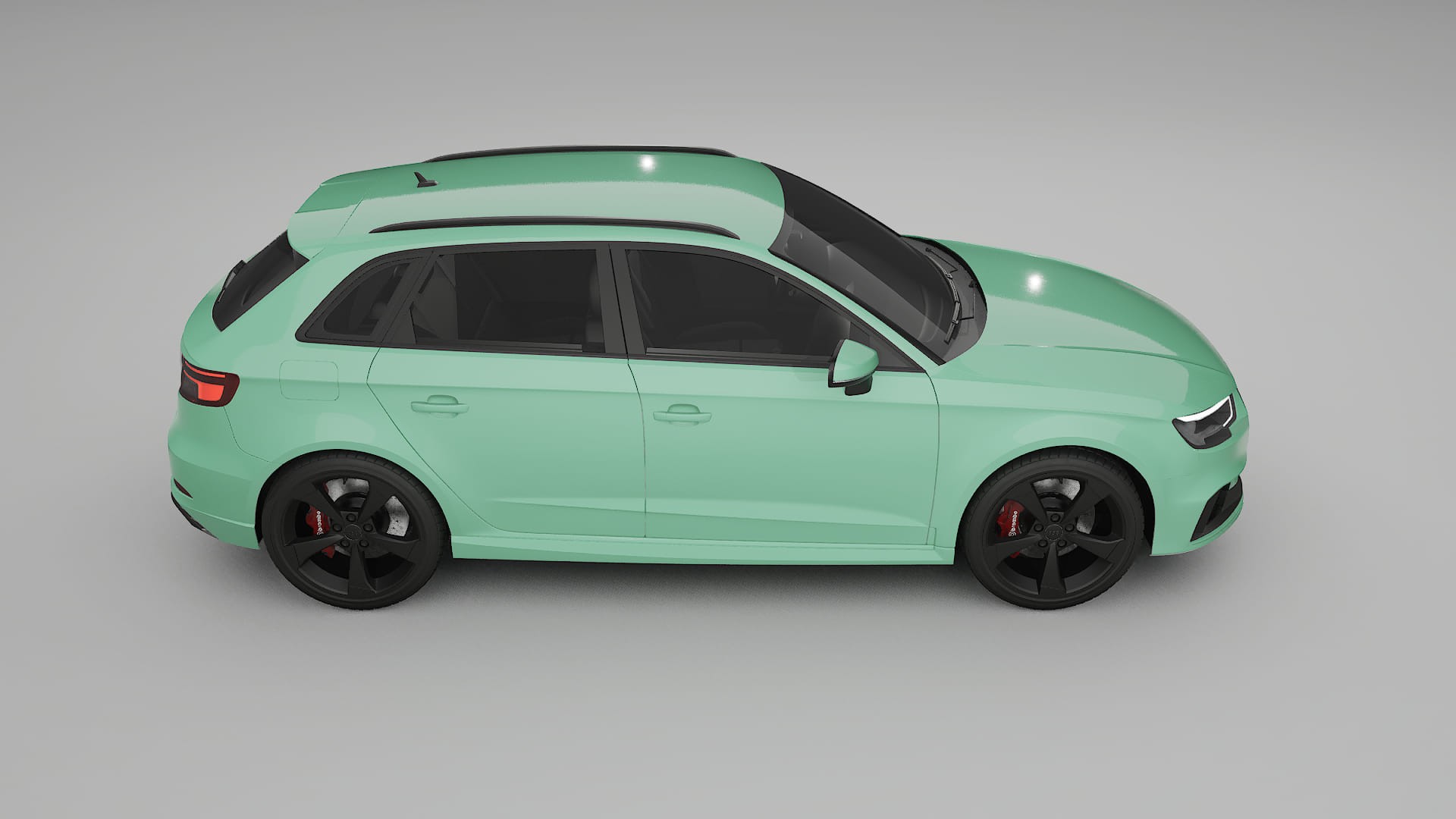 Audi RS3 Sportback 8V facelift LCI TPU Fényezésvédő Fólia | DUSTY Színváltós PPF – Teljesen Elővágott Készlet