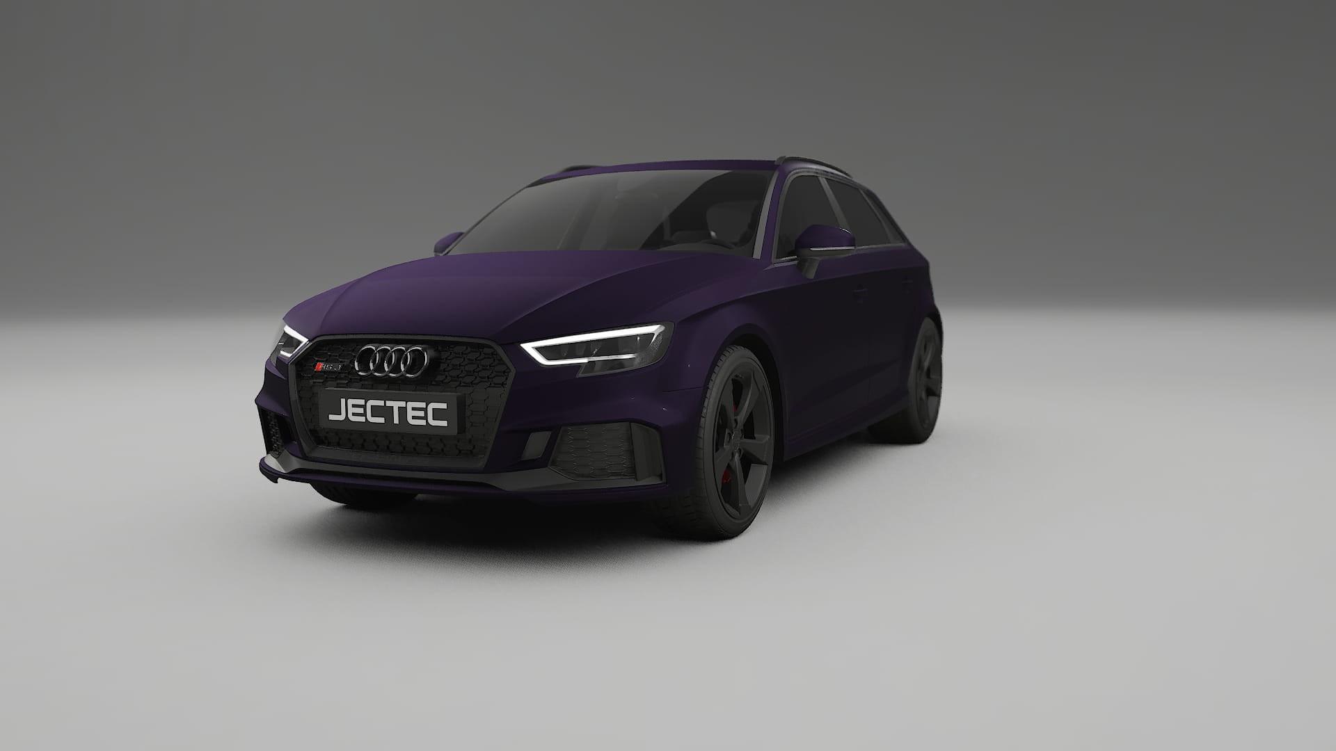 Audi RS3 Sportback 8V facelift LCI TPU Fényezésvédő Fólia | VIOLET Színváltós PPF – Teljesen Elővágott Készlet