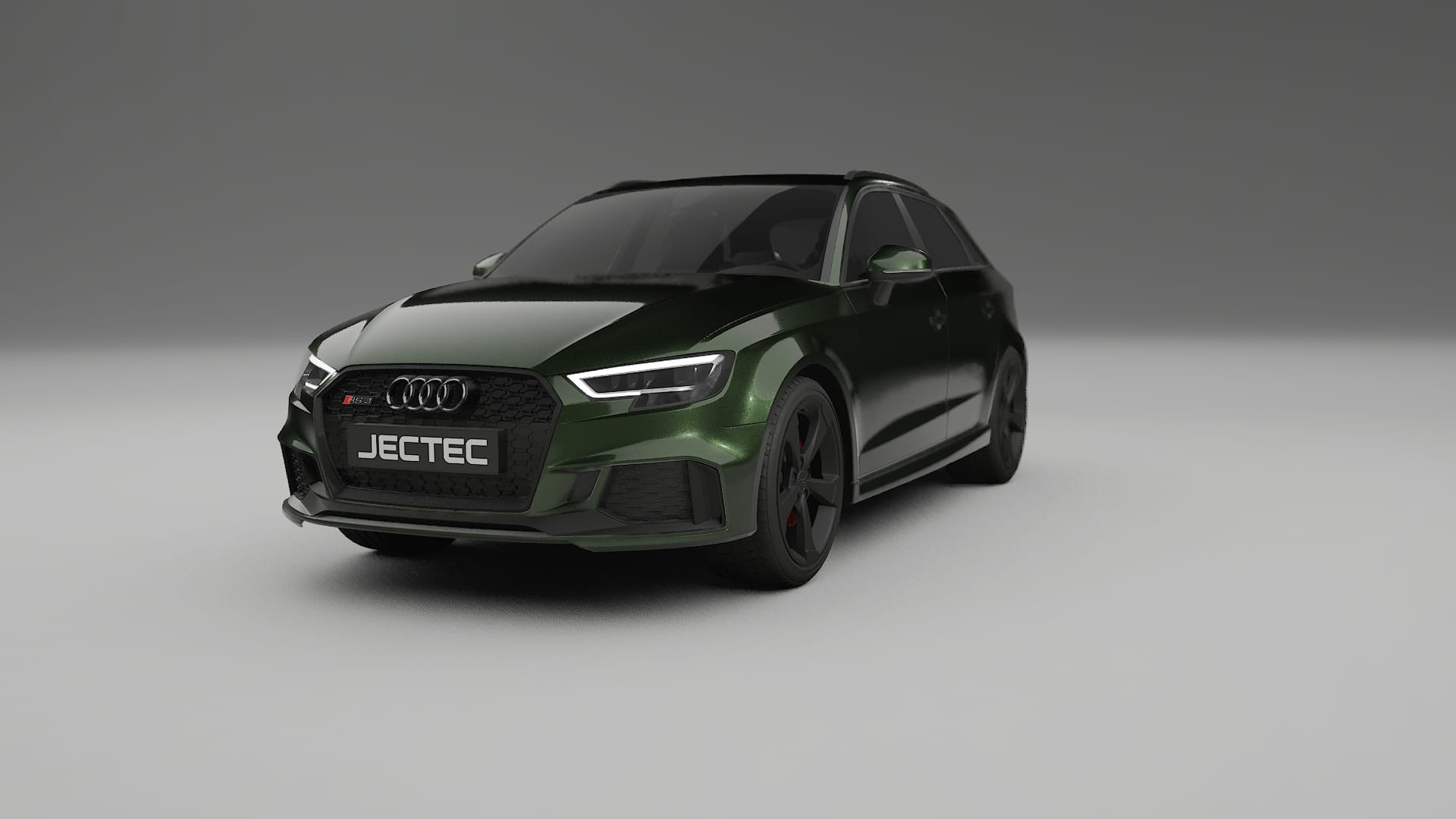 Audi RS3 Sportback 8V facelift LCI TPU Fényezésvédő Fólia | LAGOON Színváltós PPF – Teljesen Elővágott Készlet
