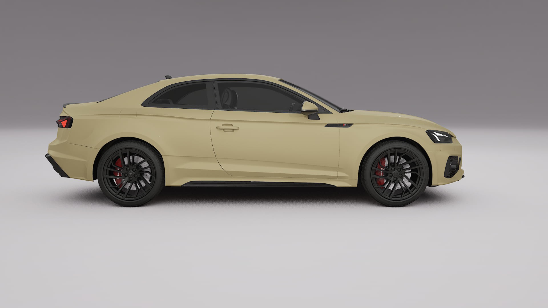 Audi RS5 Coupe B9 facelift pre LCI TPU Fényezésvédő Fólia | SAND Színváltós PPF – Teljesen Elővágott Készlet