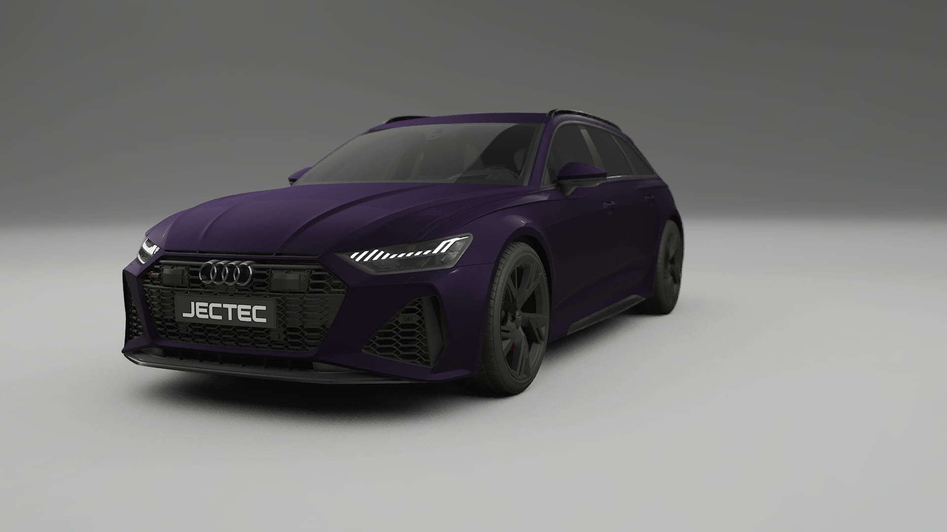 Audi RS6 Avant C8 facelift LCI TPU Fényezésvédő Fólia | VIOLET Színváltós PPF – Teljesen Elővágott Készlet