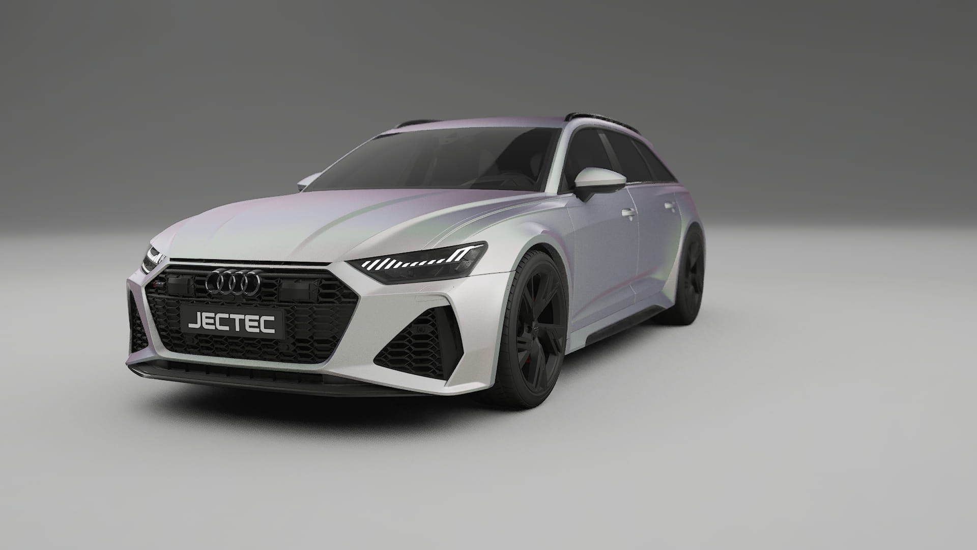 Audi RS6 Avant C8 facelift LCI TPU Fényezésvédő Fólia | NEBULA Színváltós PPF – Teljesen Elővágott Készlet