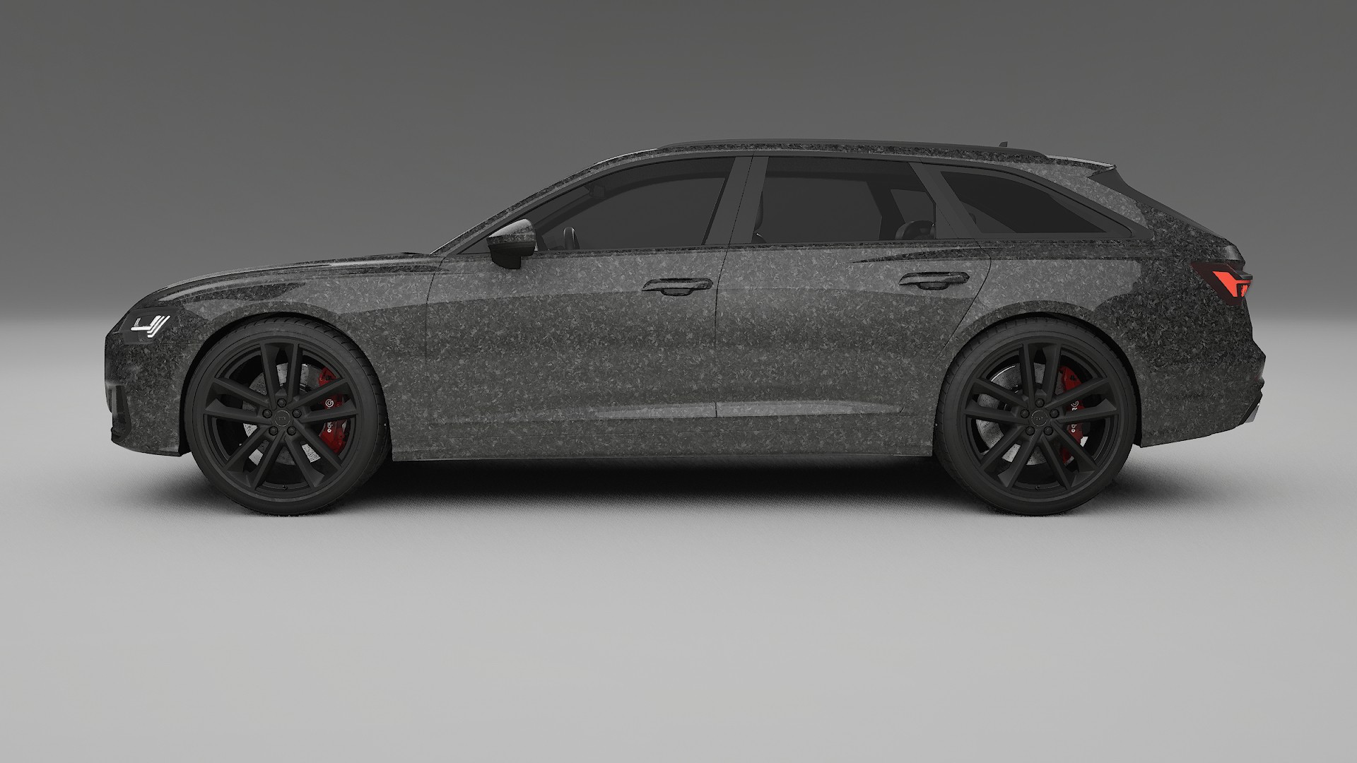 Audi S6 Avant prefacelift pre LCI C8 TPU Fényezésvédő Fólia | FORGED S Színváltós PPF – Teljesen Elővágott Készlet