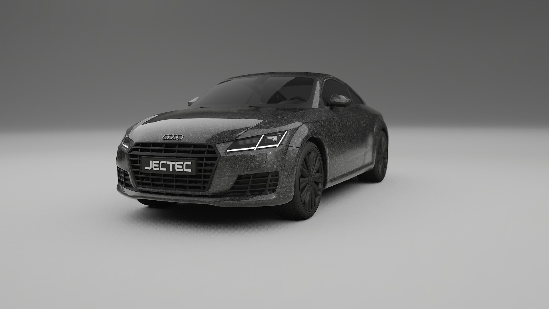 Audi TT Coupe 8S prefacelift pre LCI TPU Fényezésvédő Fólia | FORGED S Színváltós PPF – Teljesen Elővágott Készlet