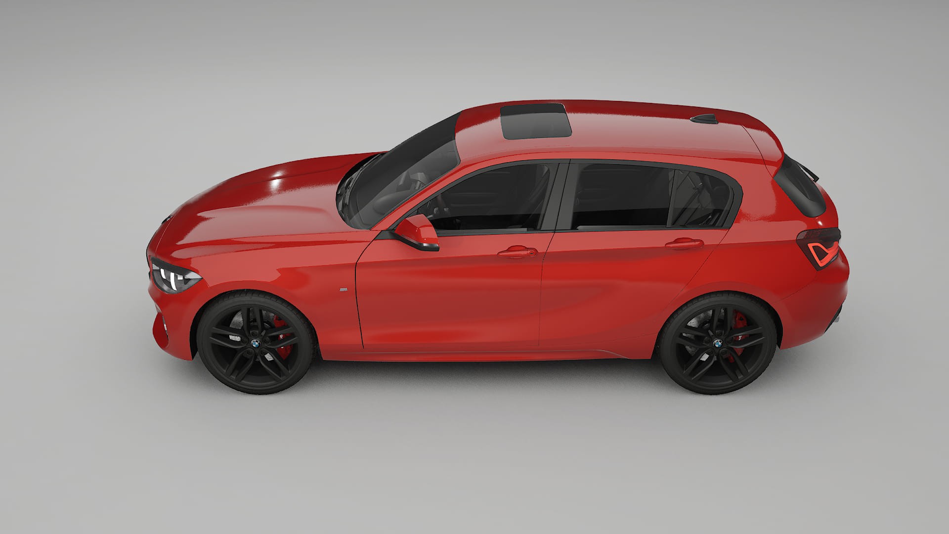 BMW 1 F20 facelift LCI TPU Fényezésvédő Fólia | BLAZE Színváltós PPF – Teljesen Elővágott Készlet