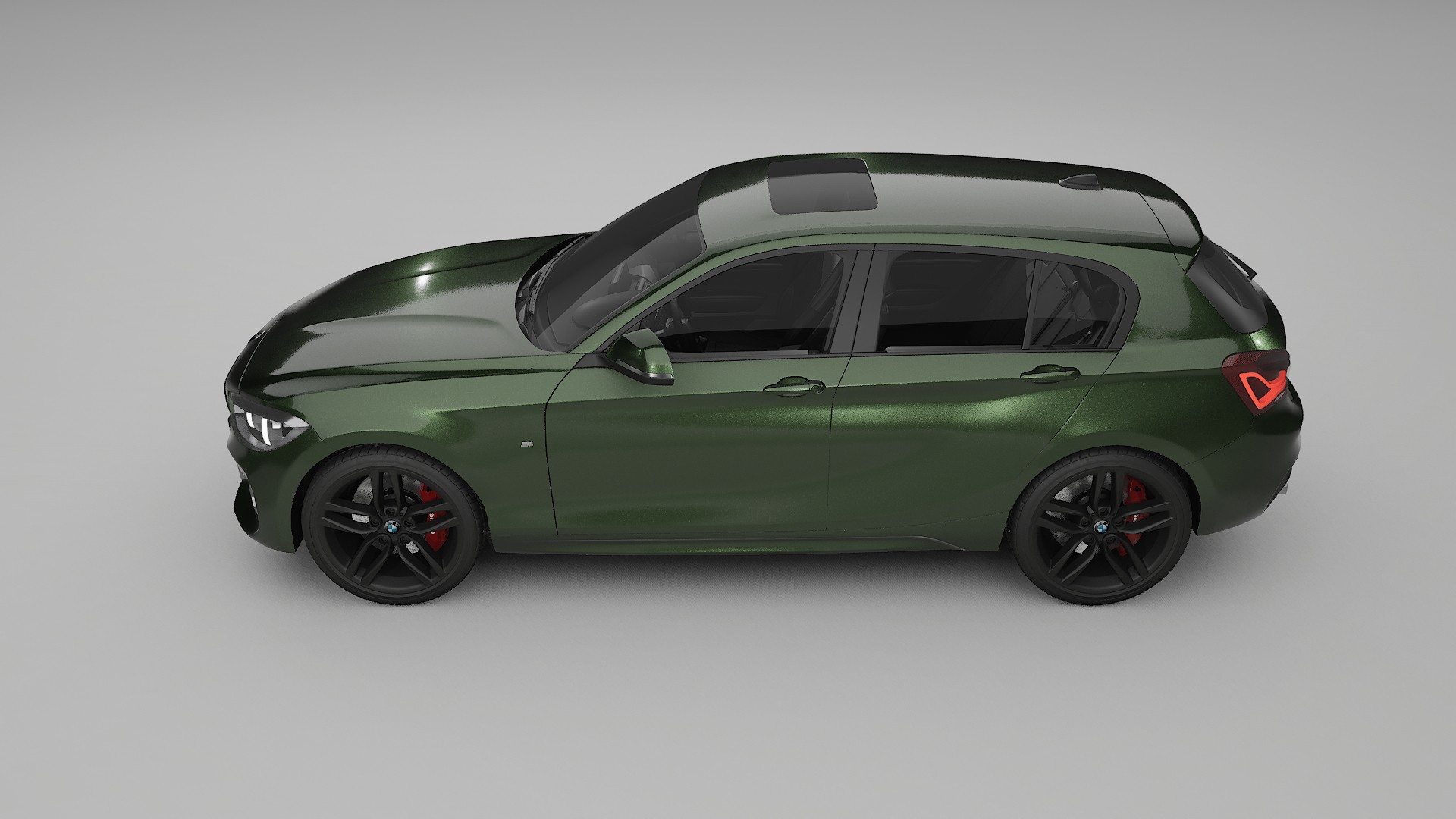 BMW 1 F20 facelift LCI TPU Fényezésvédő Fólia | LAGOON Színváltós PPF – Teljesen Elővágott Készlet