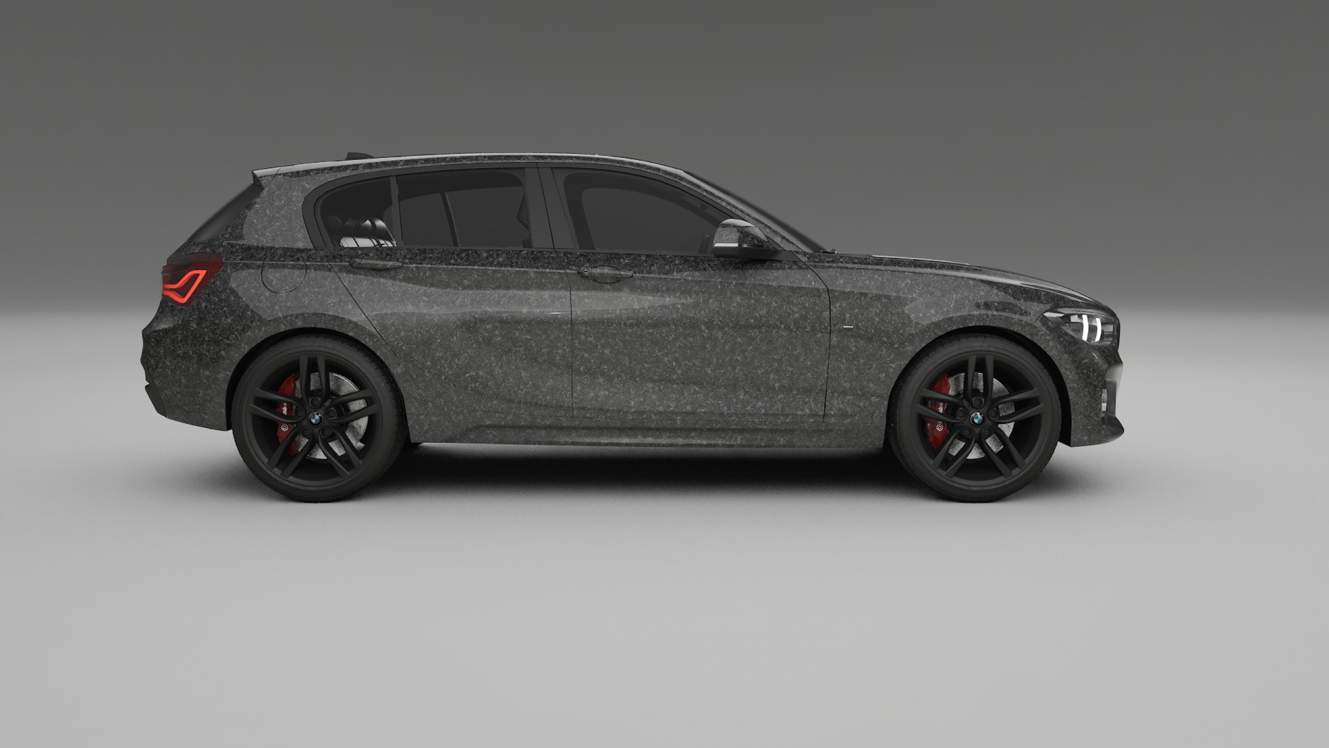 BMW 1 F20 facelift LCI TPU Fényezésvédő Fólia | FORGED S Színváltós PPF – Teljesen Elővágott Készlet